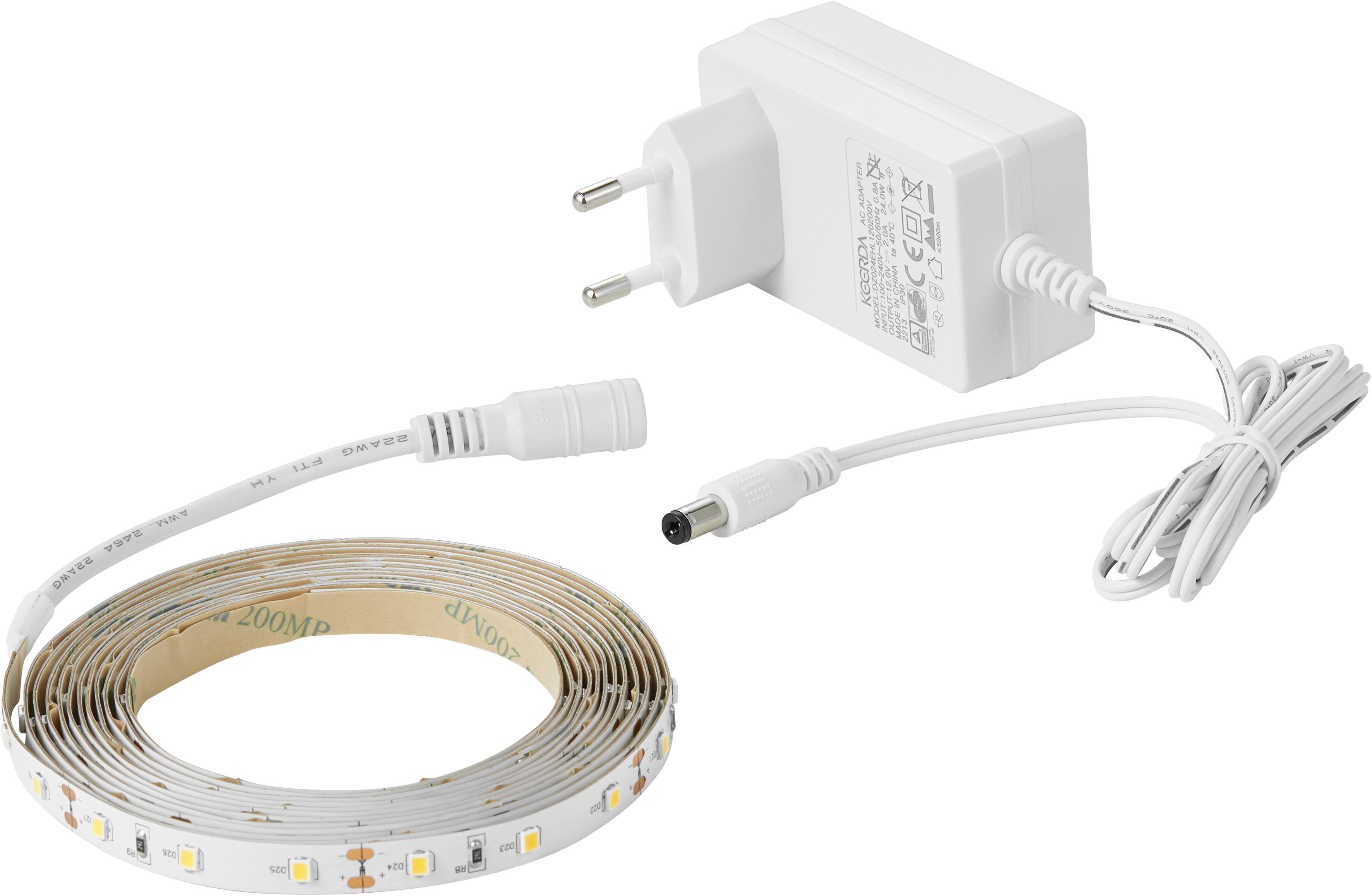 Nordlux Led-strip Ledstrip Eenvoudig aan te brengen, geschikt voor vochtige ruimtes (IP44) (1...