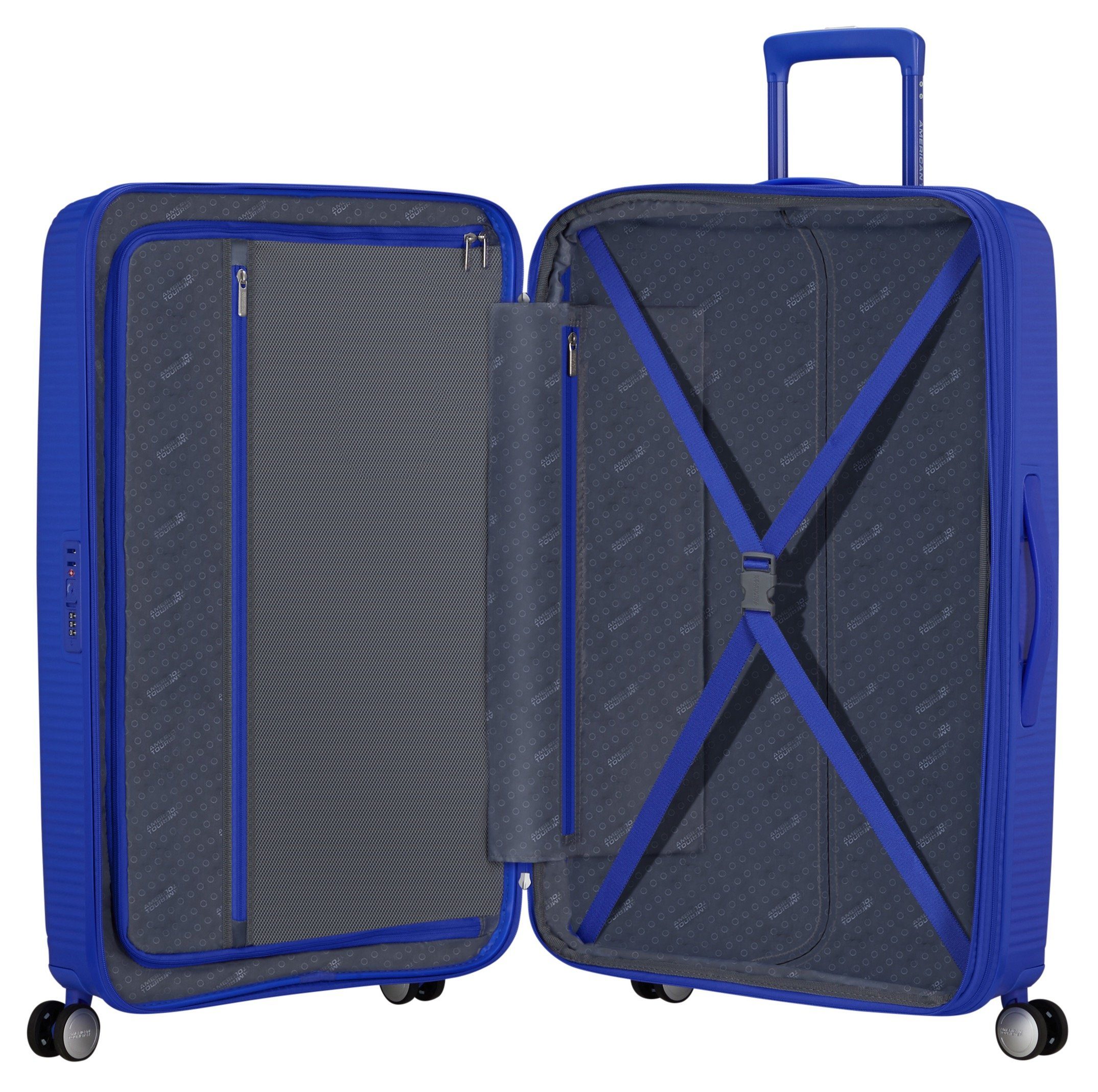American Tourister Hardshell-trolley SOUNDBOX 77 Reiskoffer trolley incheckbagage TSA-cijferslot volumevergroting