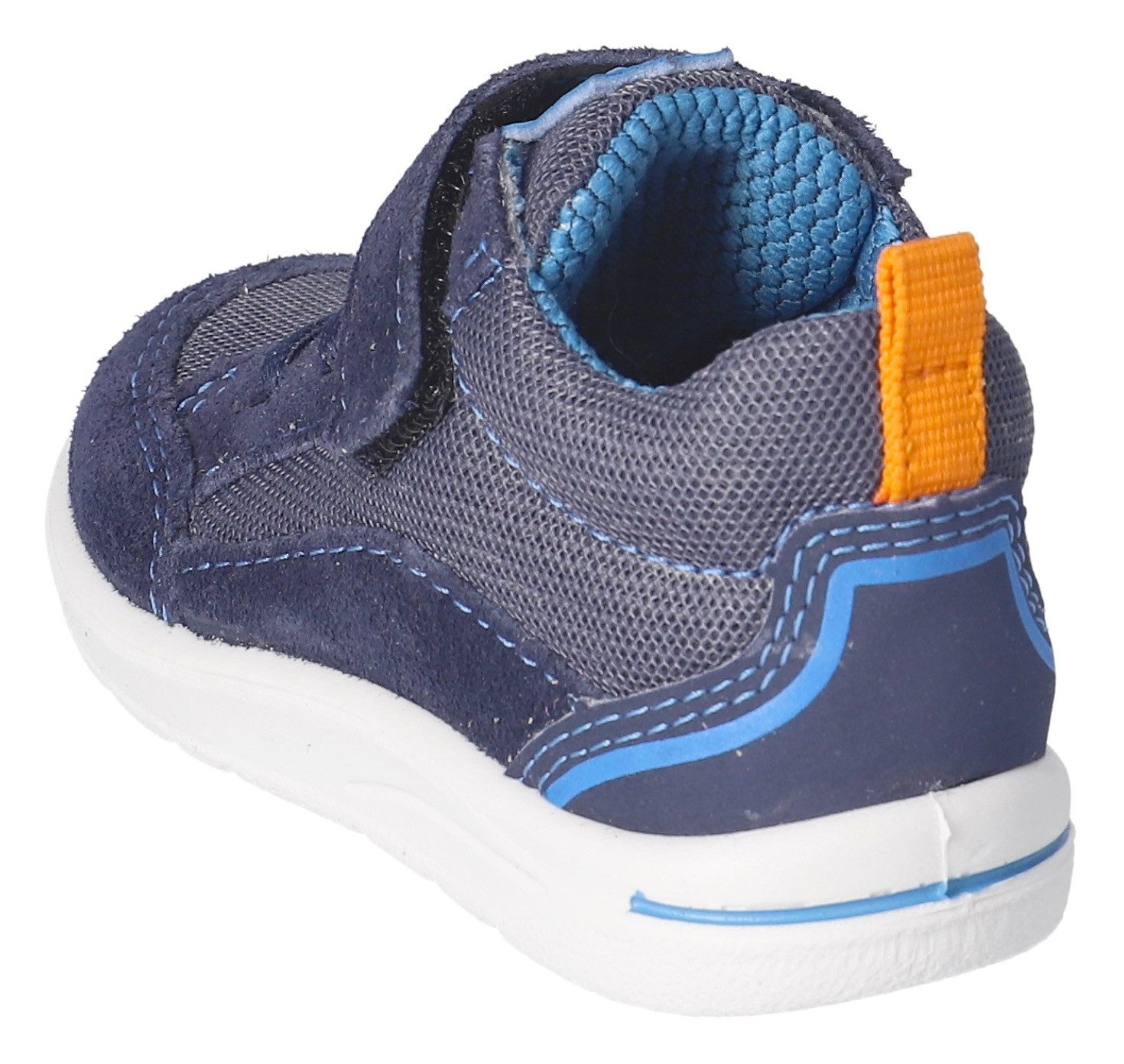 PEPINO by RICOSTA Babyschoentjes Ebbo WMS: gemiddeld , veterschoen met wms-systeem, retro-look, maat sjabloon te downloaden