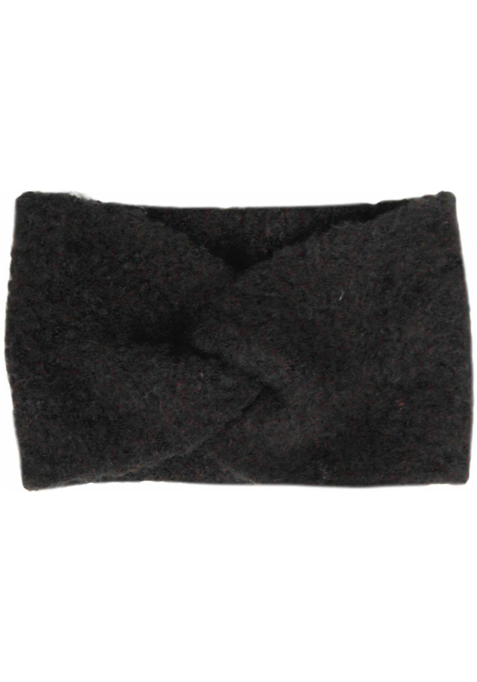 Capelli New York Hoofdband met boucle-look (set) dames mutsen zwart