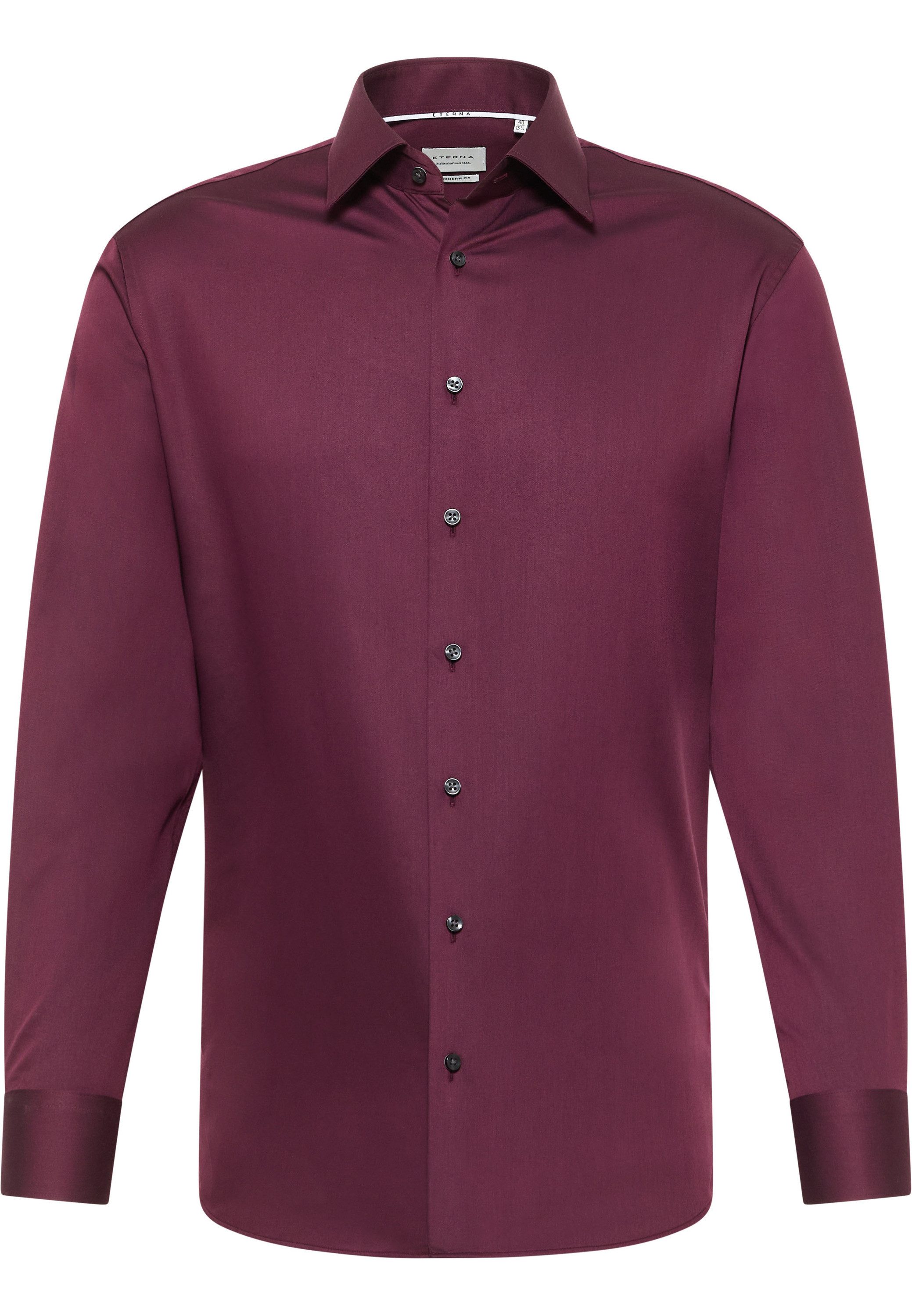 Eterna Overhemd met lange mouwen MODERN FIT NON IRON (strijkvrij)