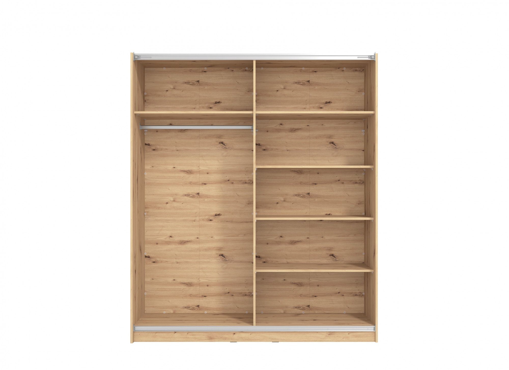 INOSIGN Zweefdeurkast Sierra kledingkast met spiegel linnenkast garderobe Topseller INCLUSIEF interne indeling, FSC®-gecertificeerd, OTTOs Choice