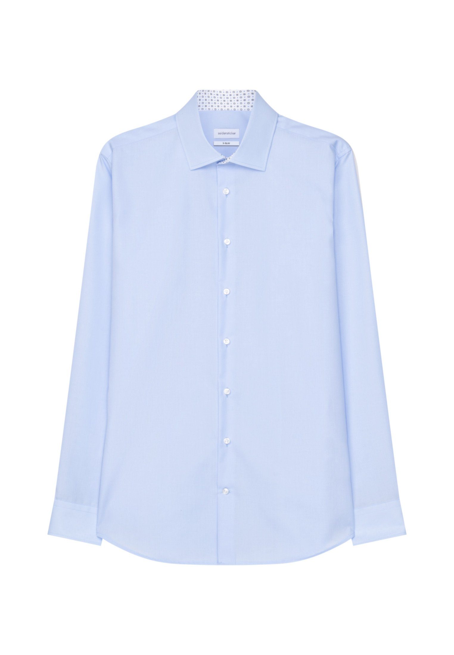 seidensticker Businessoverhemd X-Slim lange mouwen kentkraag uni