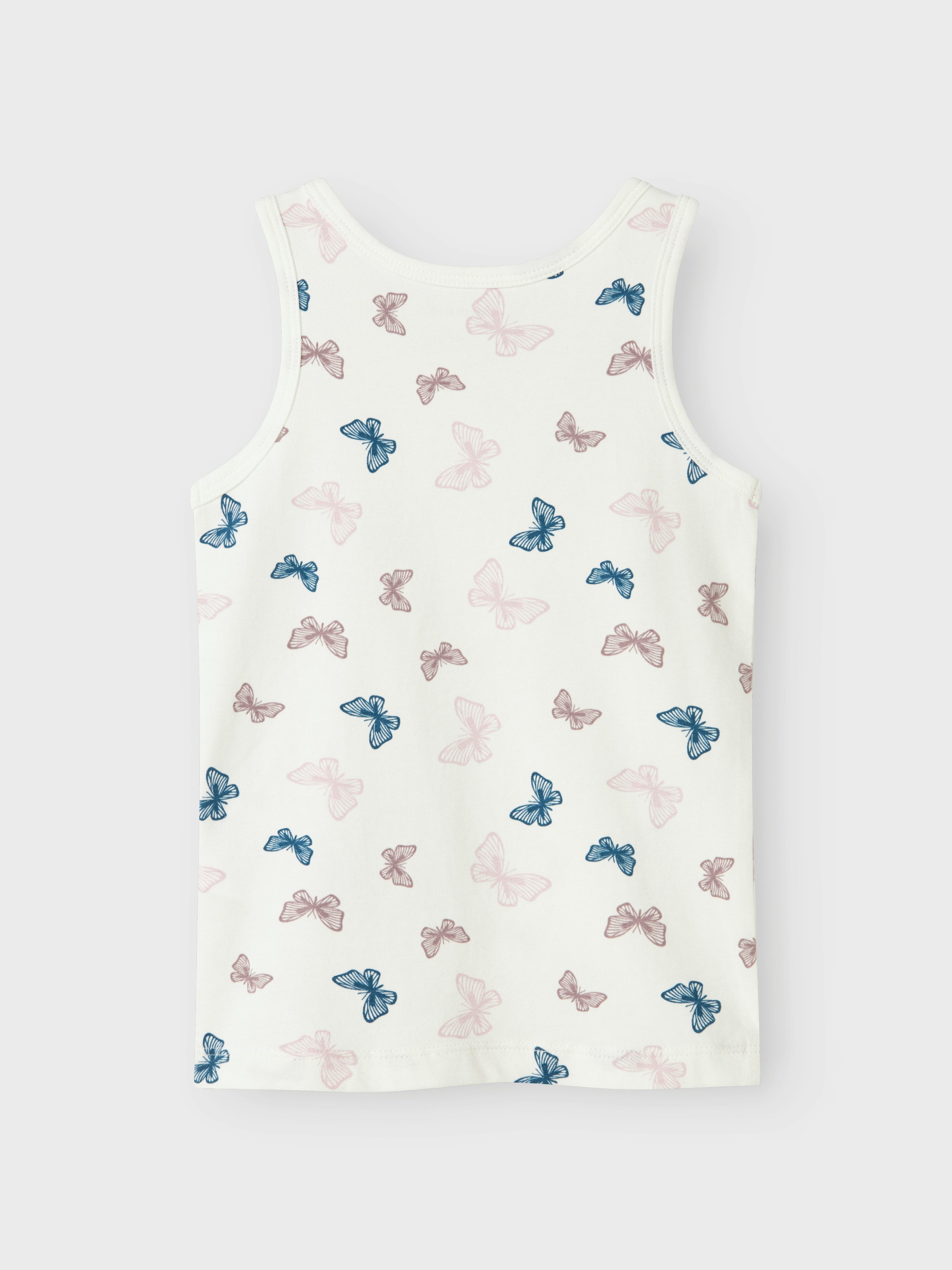 Name It Hemd NMFTANK TOP 2P JET STREAM BUTTERFLY NOOS (set 2 stuks)