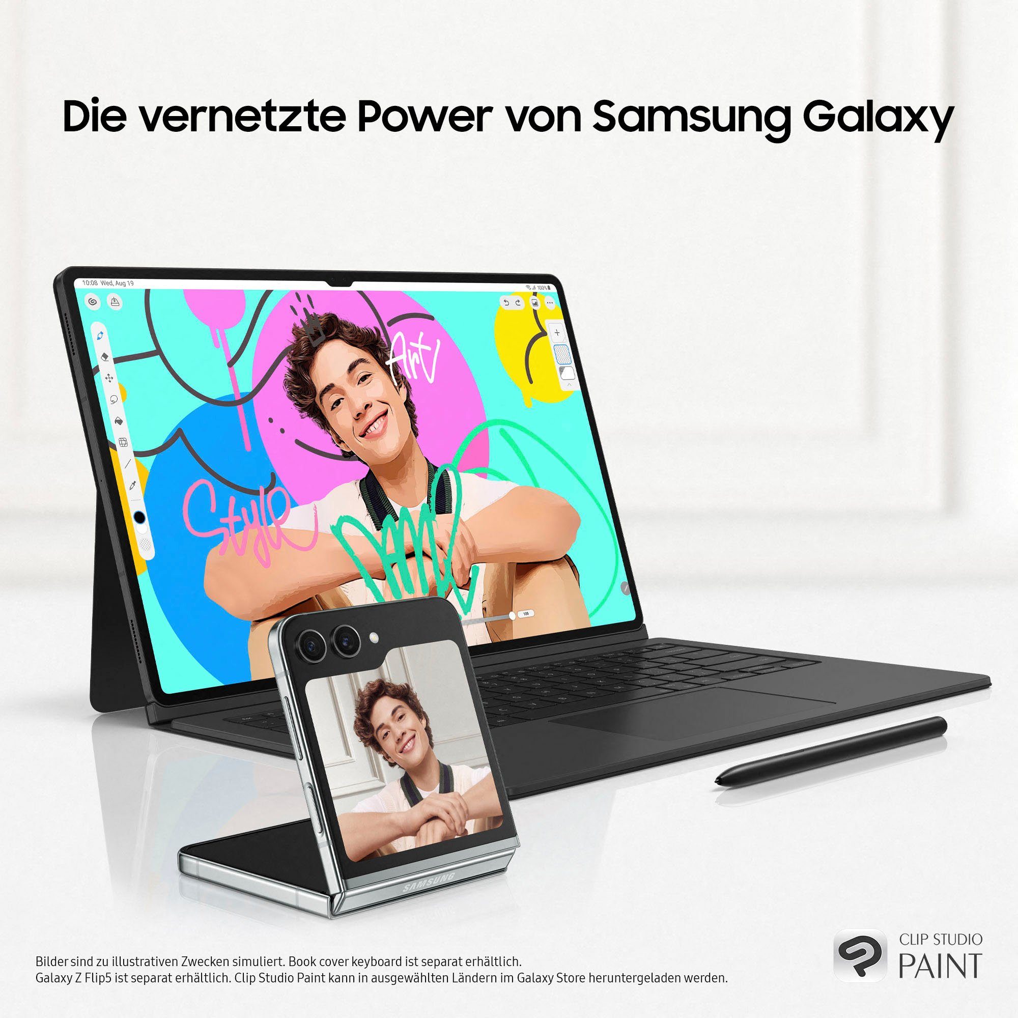 Samsung Tablet Galaxy Tab S9+ 5G, 12,4", Android