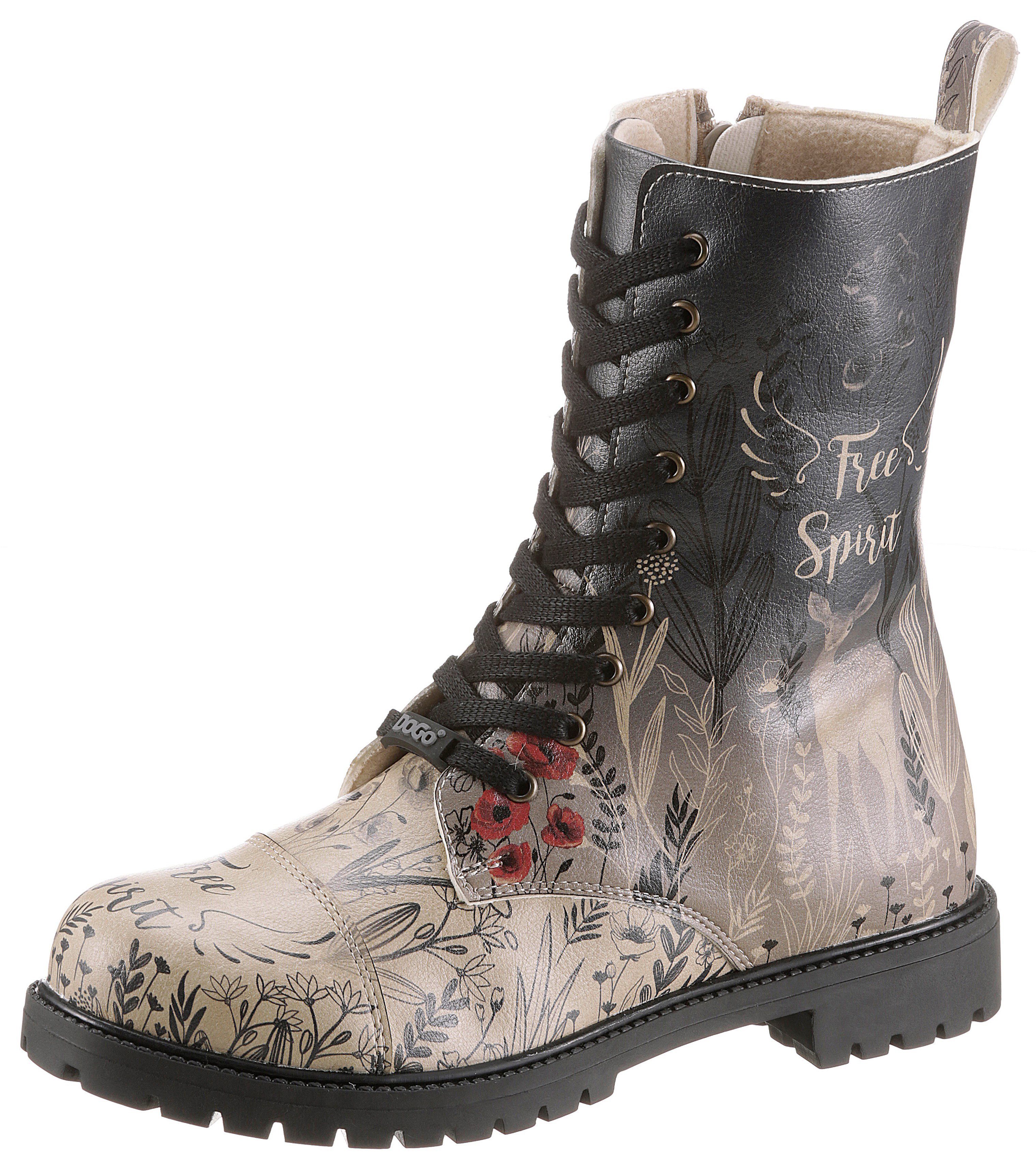 DOGO hoge veterschoenen Free Spirit