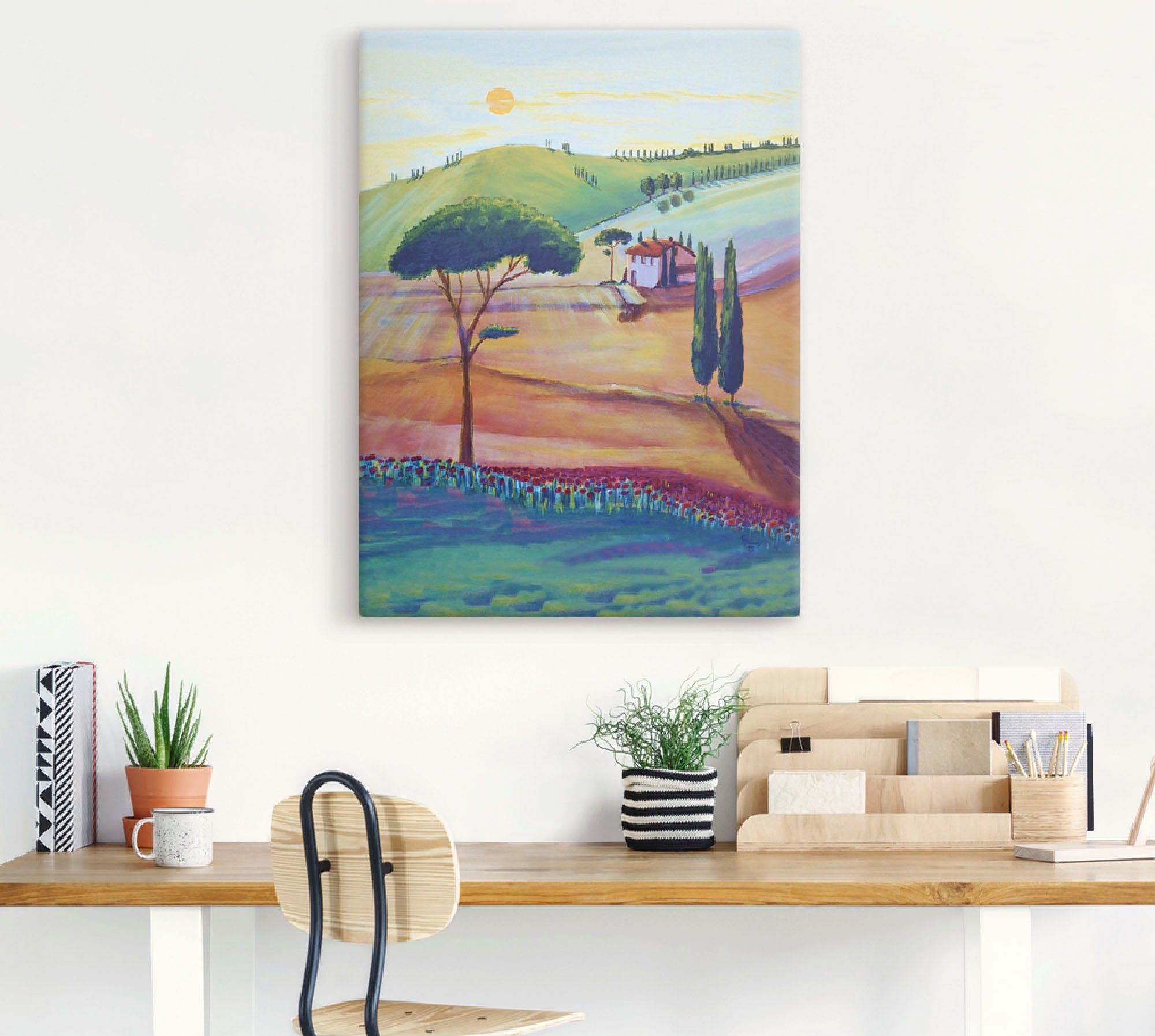 Artland Artprint Toscane is mooi als artprint op linnen, muursticker of poster in verschillende maten