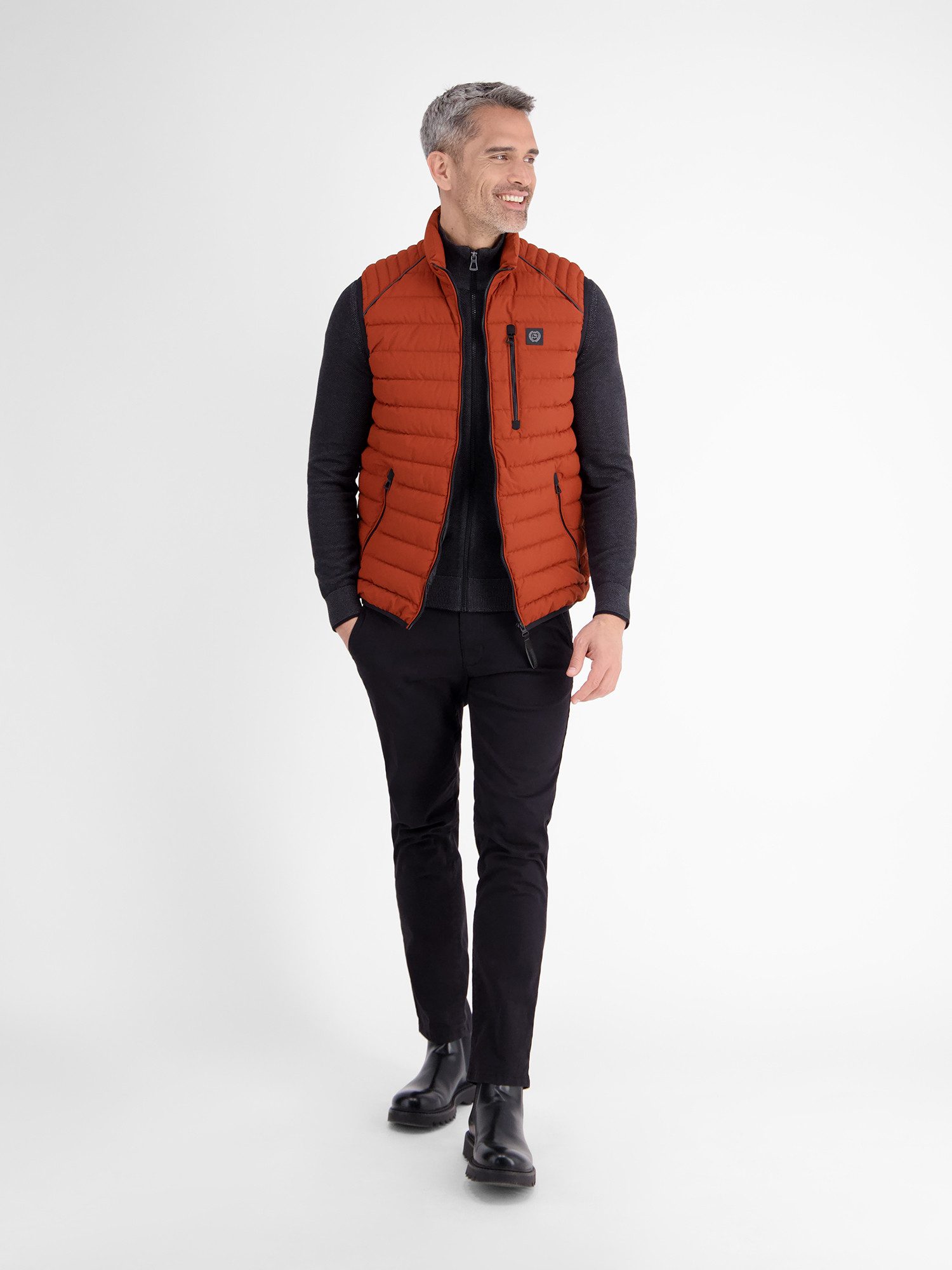 Lerros Bodywarmer LERROS Functionele heren gewatteerde bodywarmer