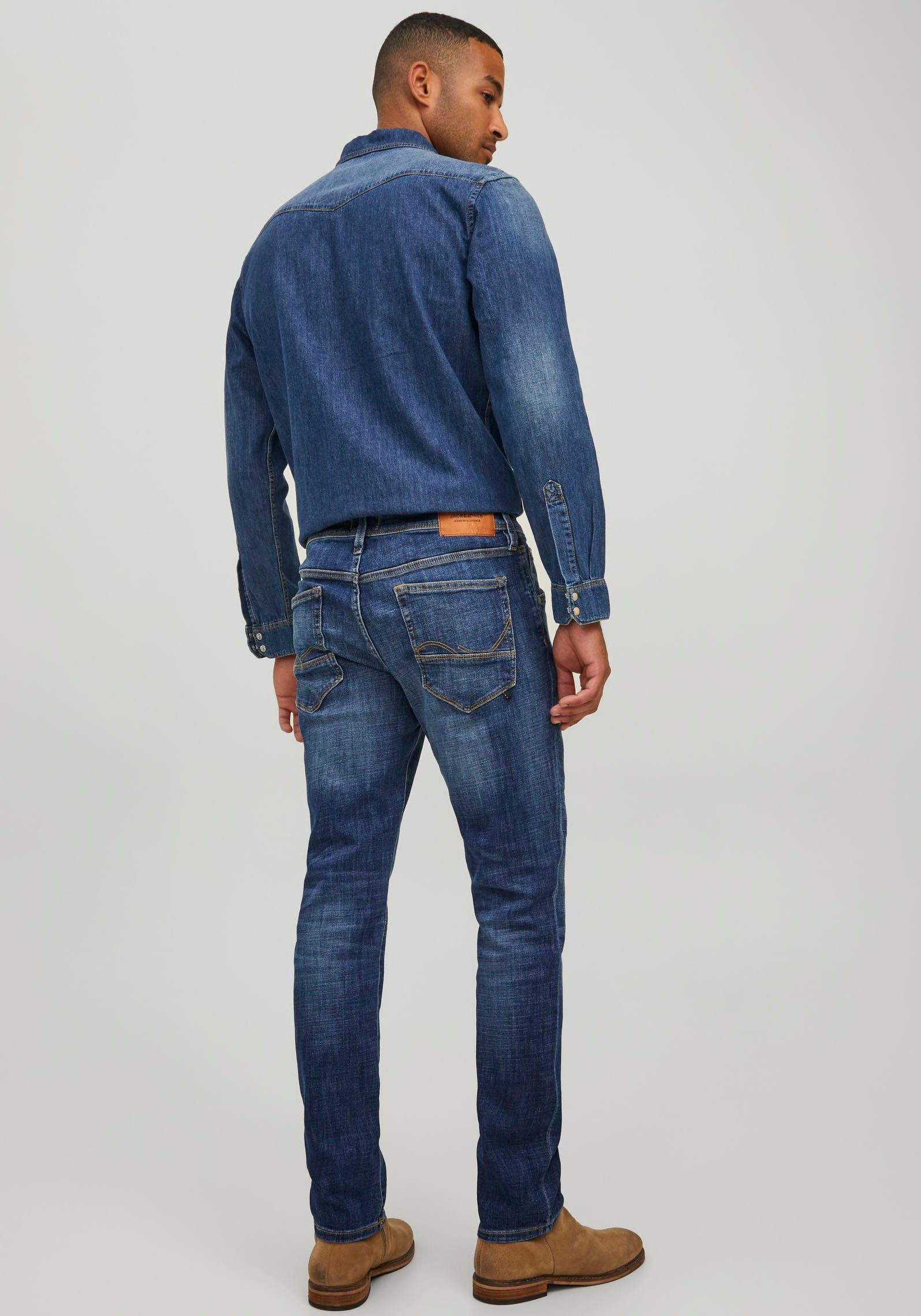 Jack & Jones Slim fit jeans JJIGLENN JJFOX AGI 304 50SPS NOOS