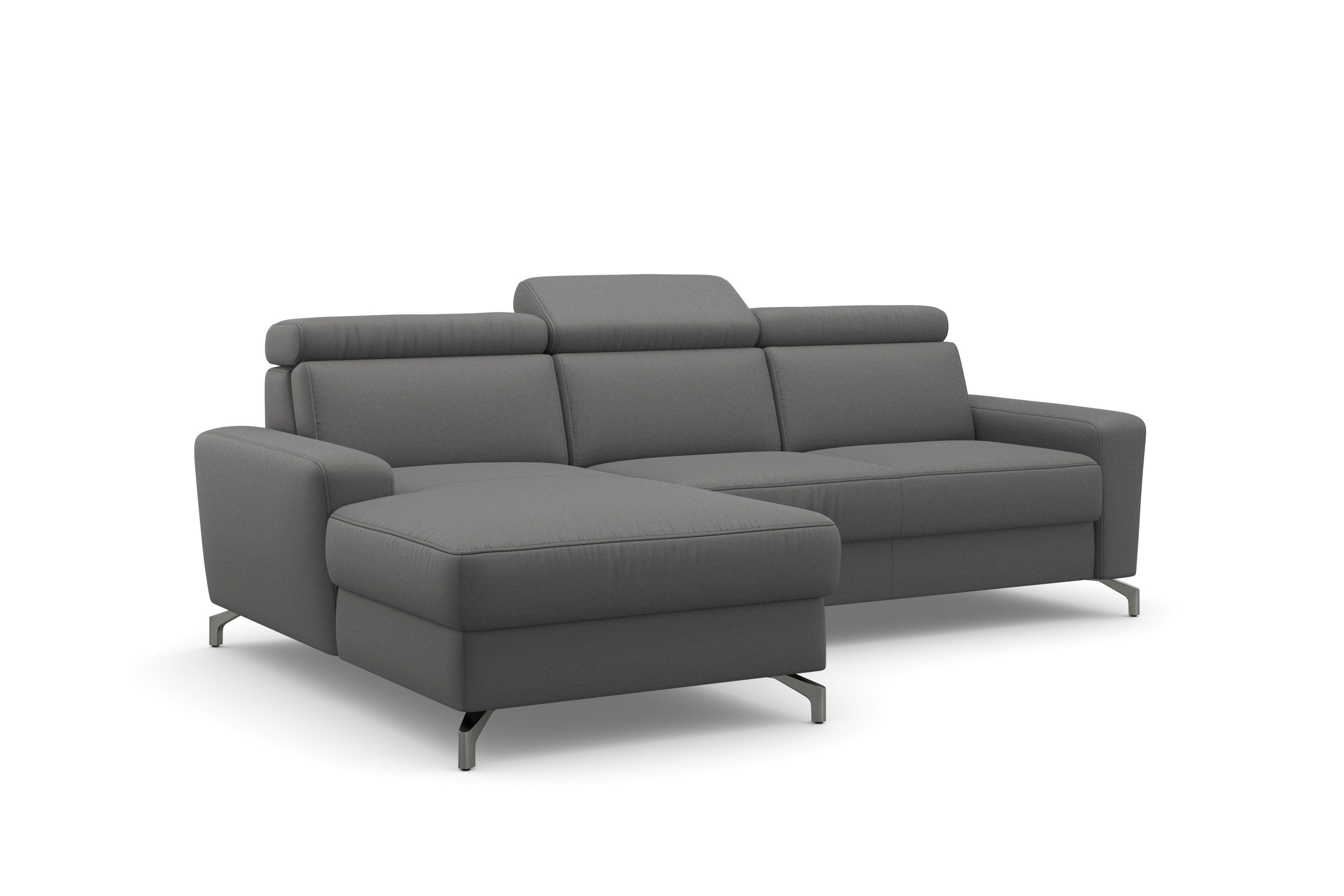 sit&more Hoekbank Scarlett L-vorm met verstelbare hoofdsteun, naar keuze met slaapfunctie, bedkist