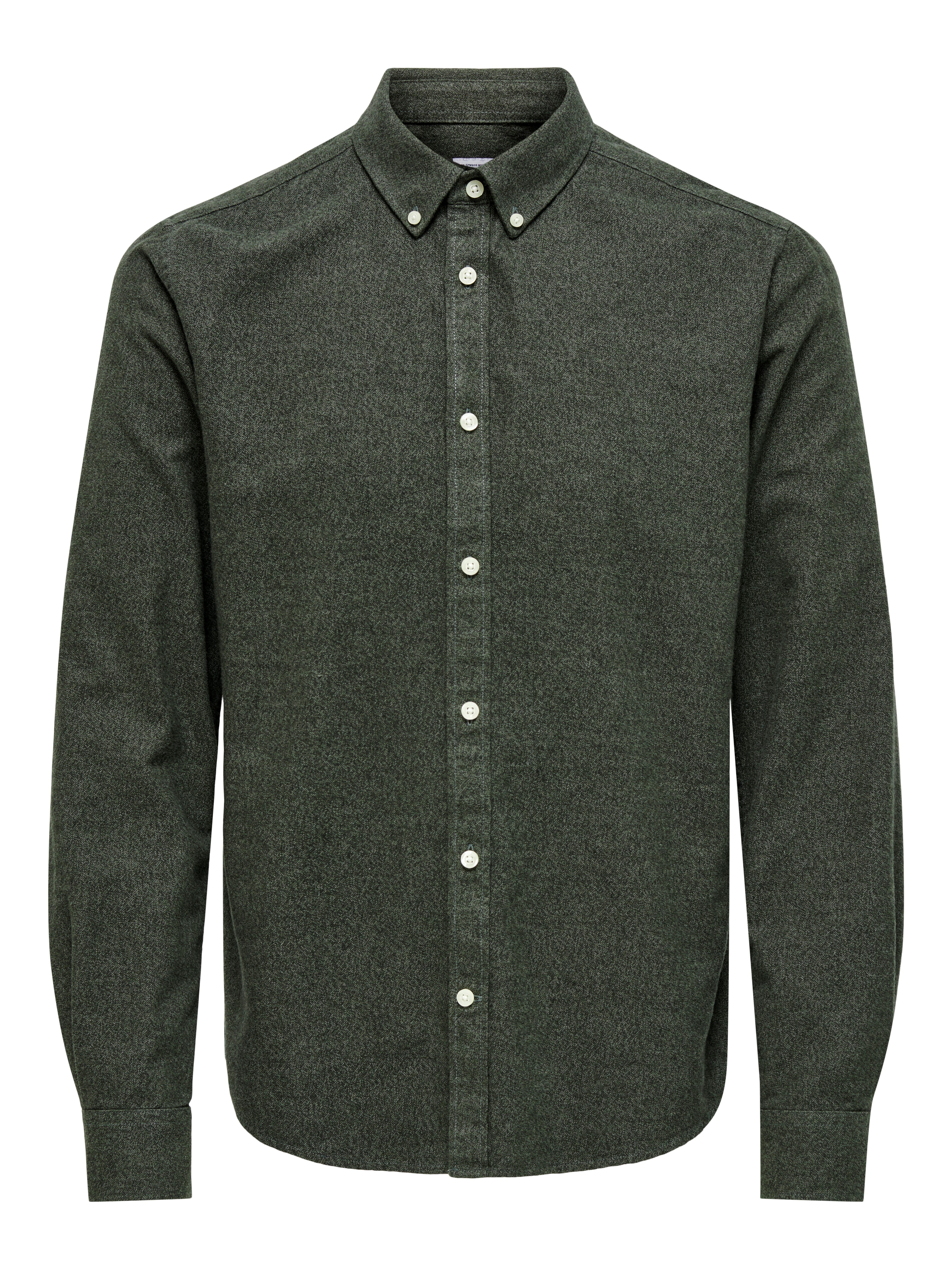 ONLY & SONS Overhemd met lange mouwen ONSNIKOLA LS MELANGE SHIRT OTL