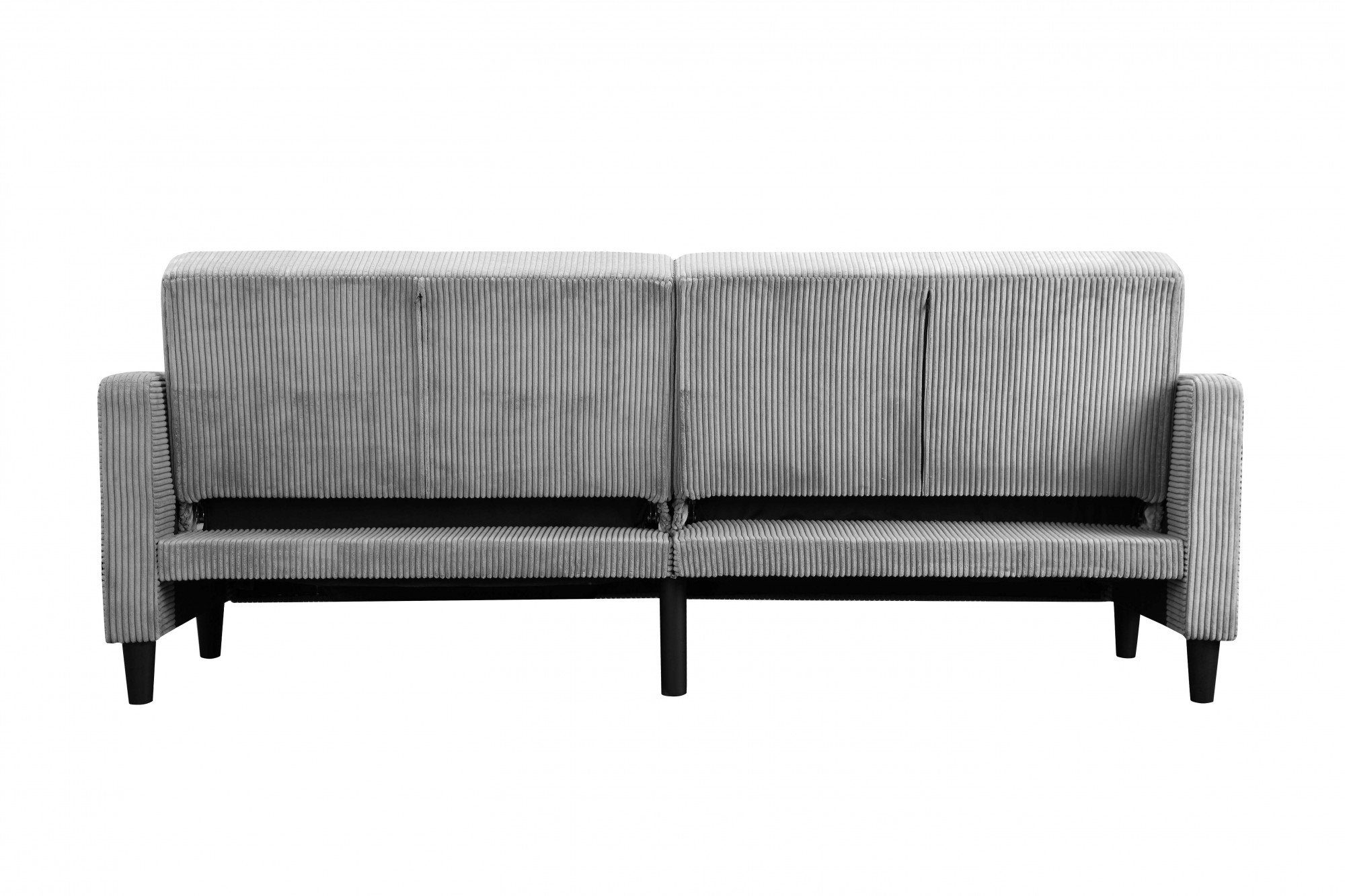 Dorel Home 3-zitsbank Hartford II Slaapfunctie, rugleuning 2-delig, 3-voudig verstelbaar, zithoogte 43 cm