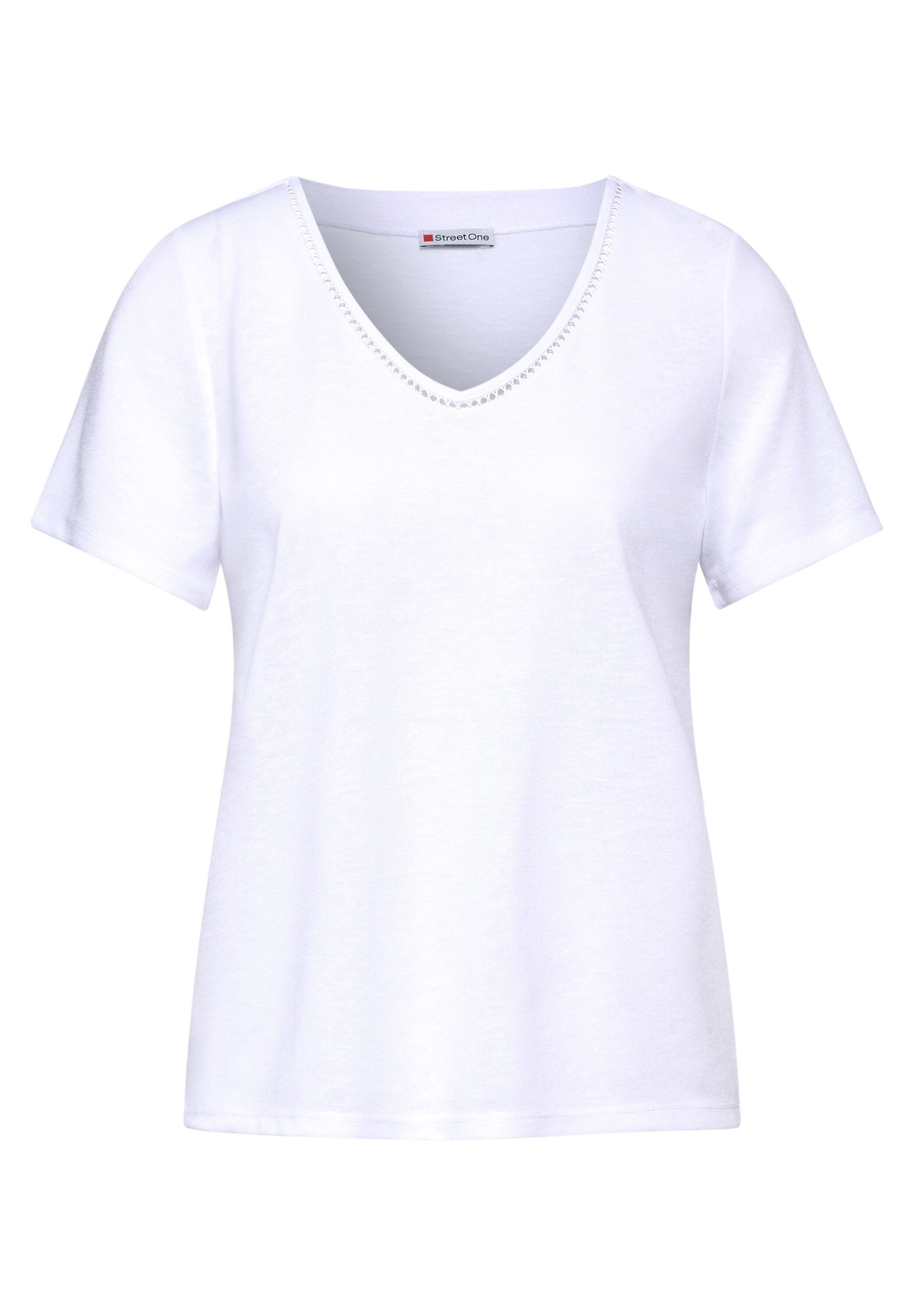 STREET ONE T-shirt met viscose