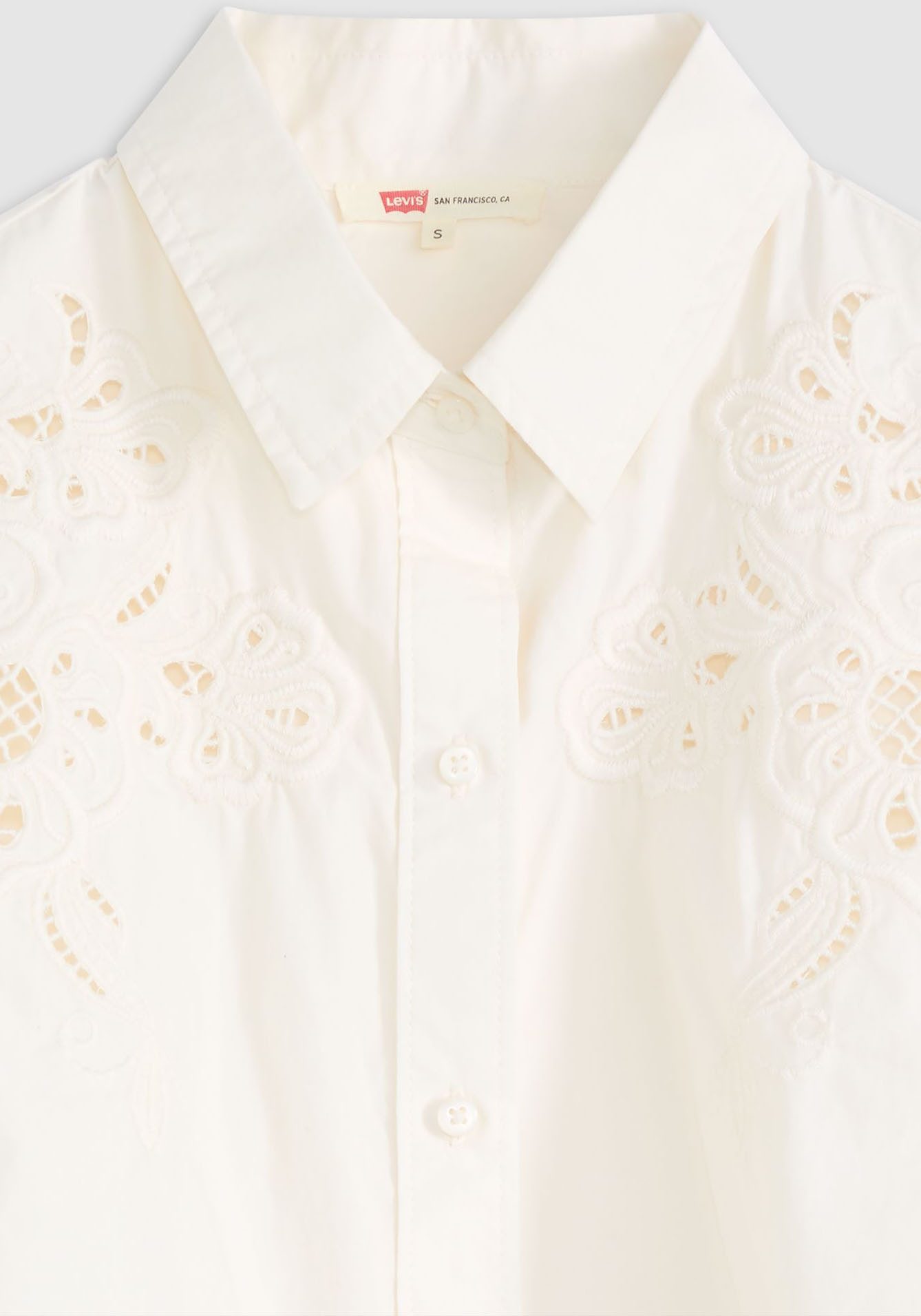 Levi's® Overhemdblouse JAMIE HOLIDAY SHI met broderie anglaise