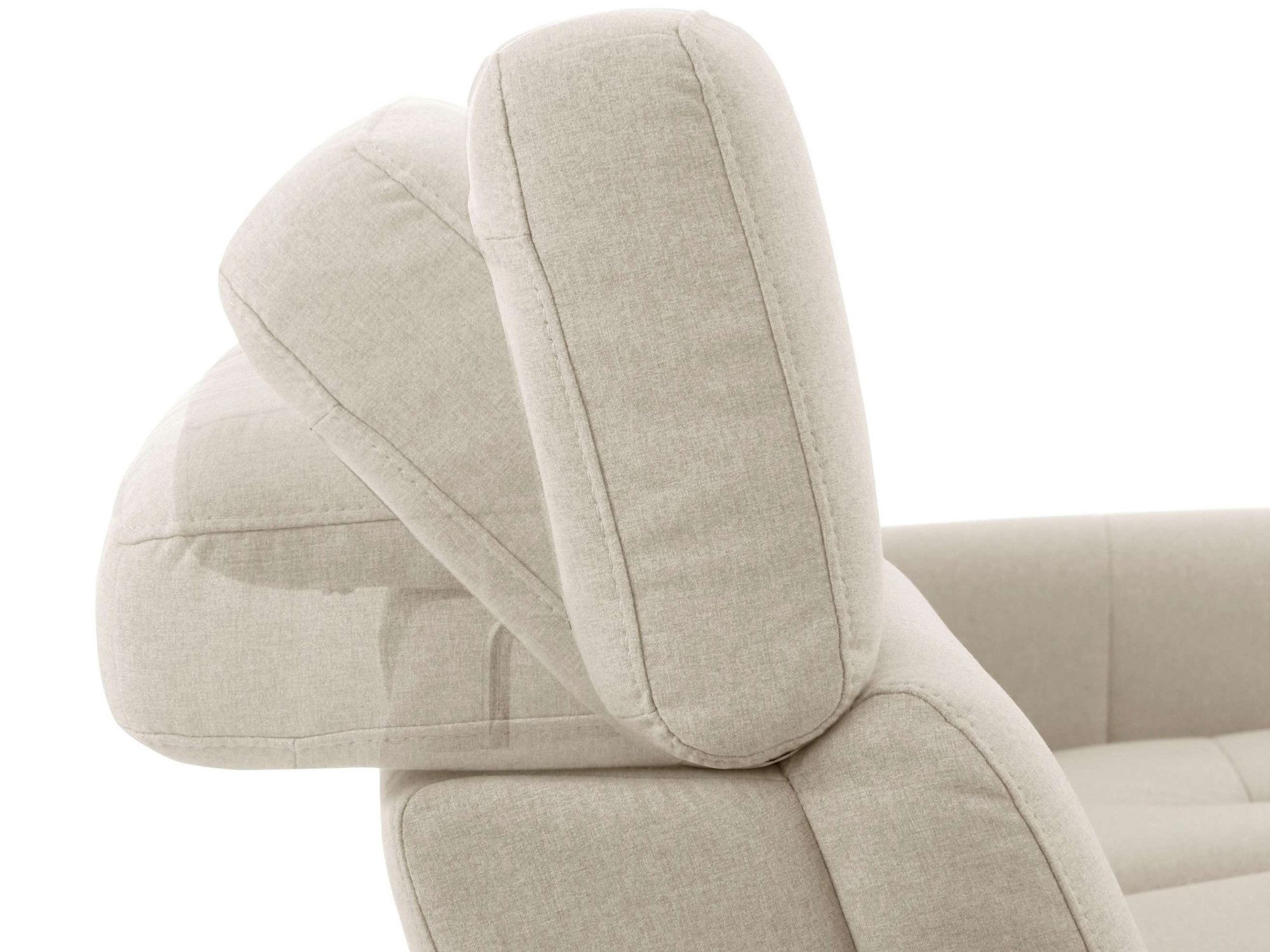 Home affaire Hoekbank Sentrano, L-vorm, 275 cm, man. of electr. relaxfunctie en usb/kopverstelling