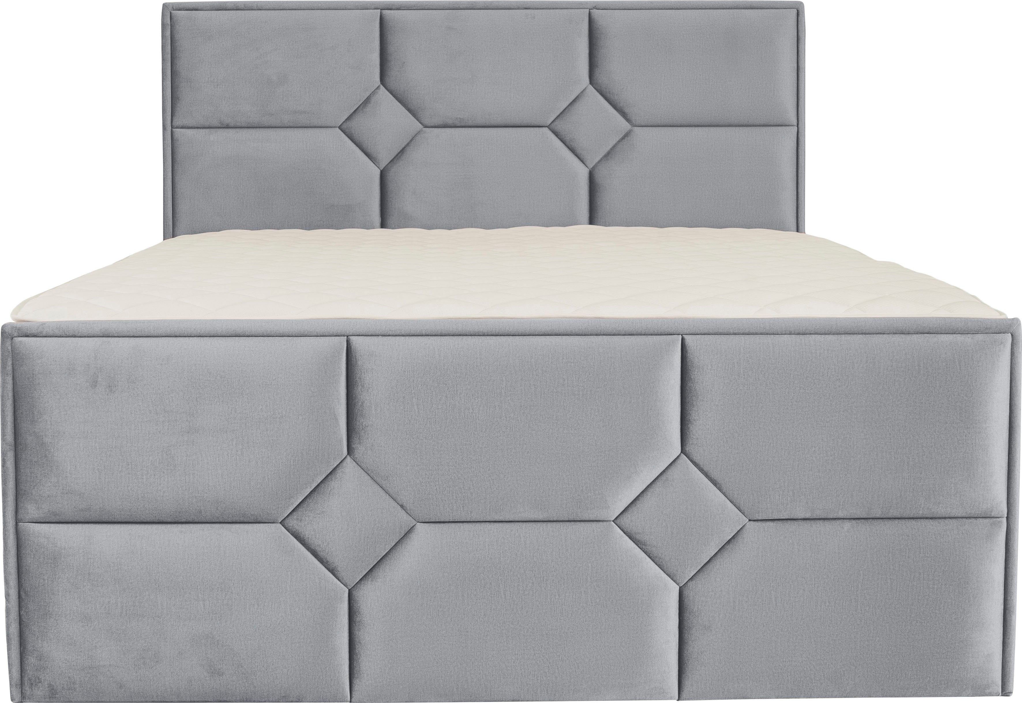 Leonique Boxspring Ambre met pocketveringsmatras