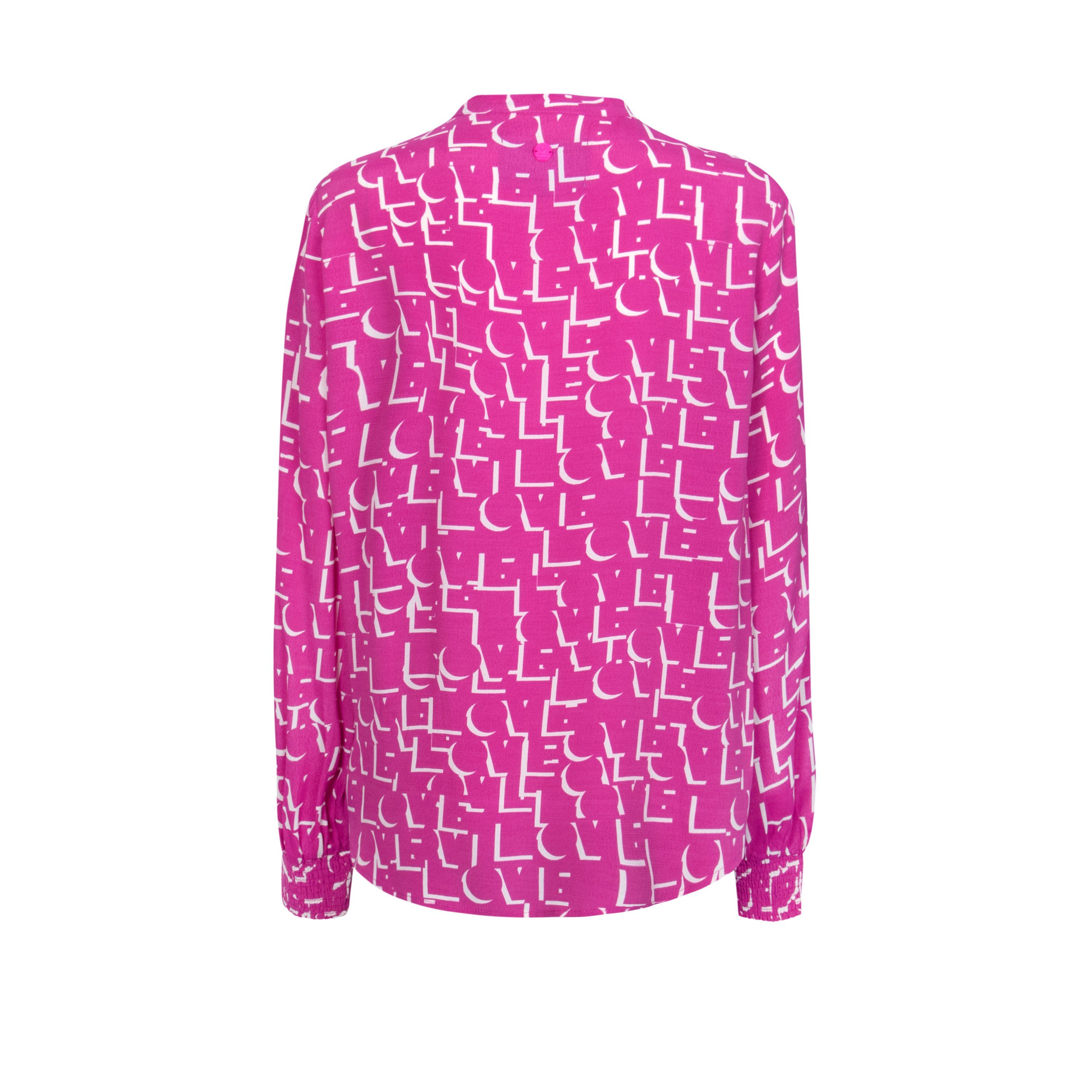 Lieblingsstück Blouse zonder sluiting ErsiliaL met grafische print