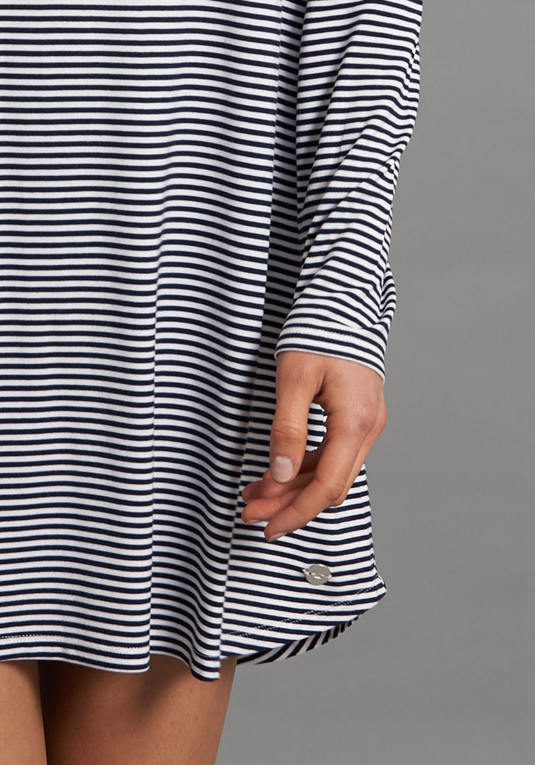Tom Tailor Nachthemd met comfortabele ronde hals