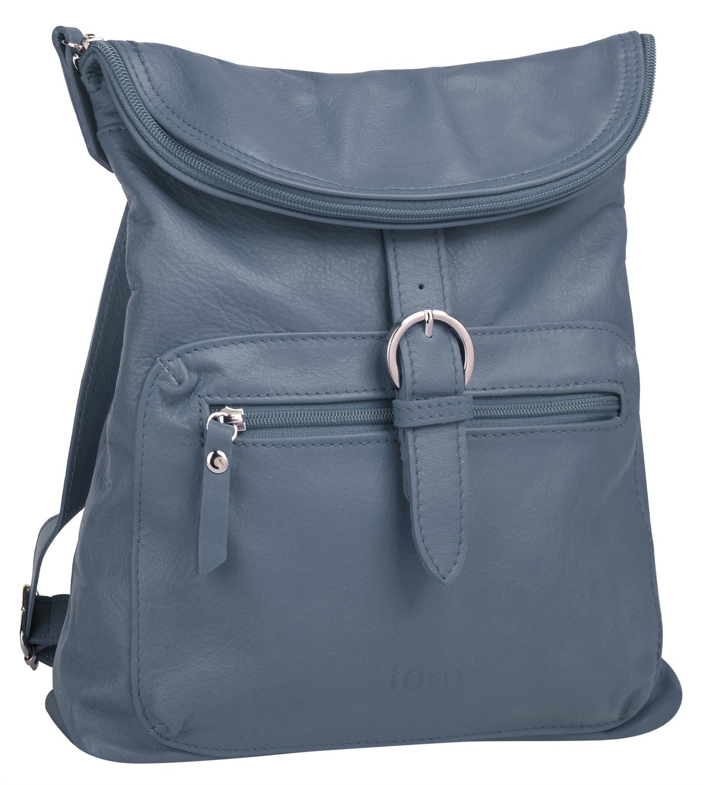 Forty Degrees Rugzak echt leer, made in italy