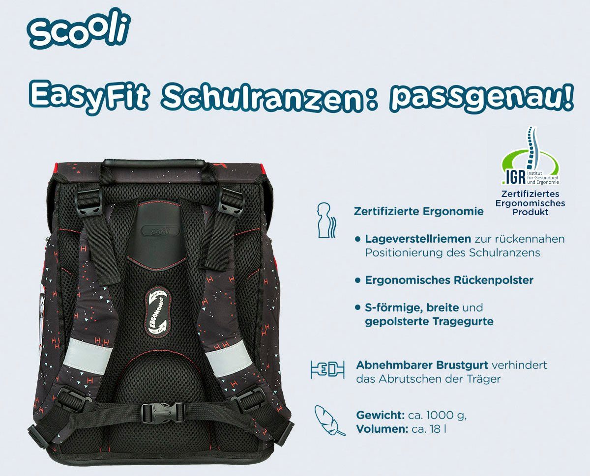 Scooli Schooltas EasyFit, Star Wars (set, 5-delig)