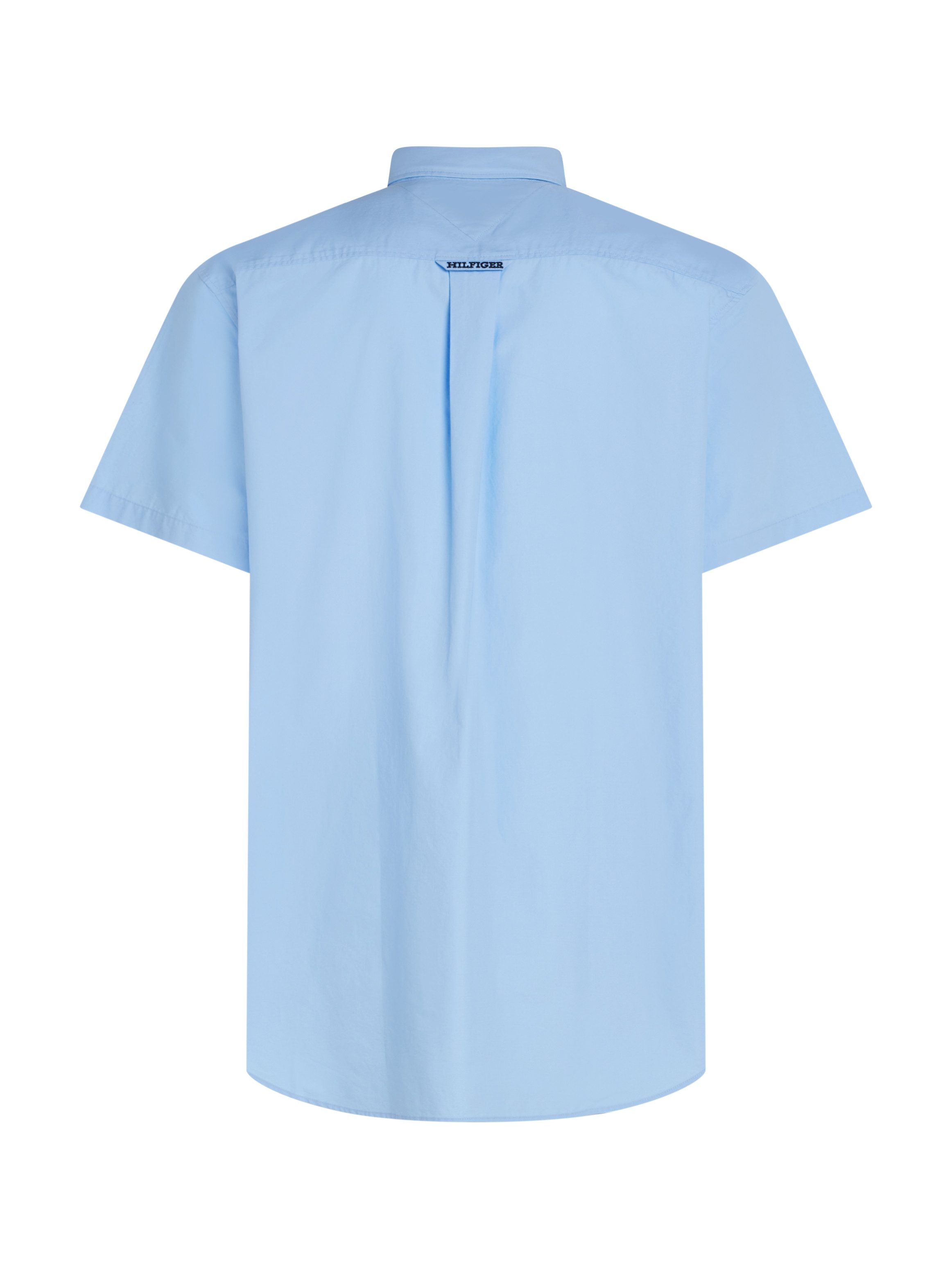 Tommy Hilfiger Overhemd met korte mouwen WCC POPLIN TWO POCKET SHIRT S/S
