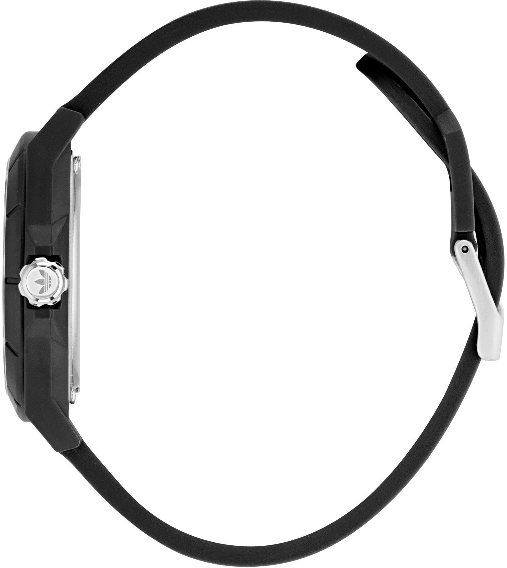 adidas Originals Kwartshorloge PROJECT FOUR Polshorloge, herenhorloge, dameshorloge, harsband, waterafstotend tot 5 bar