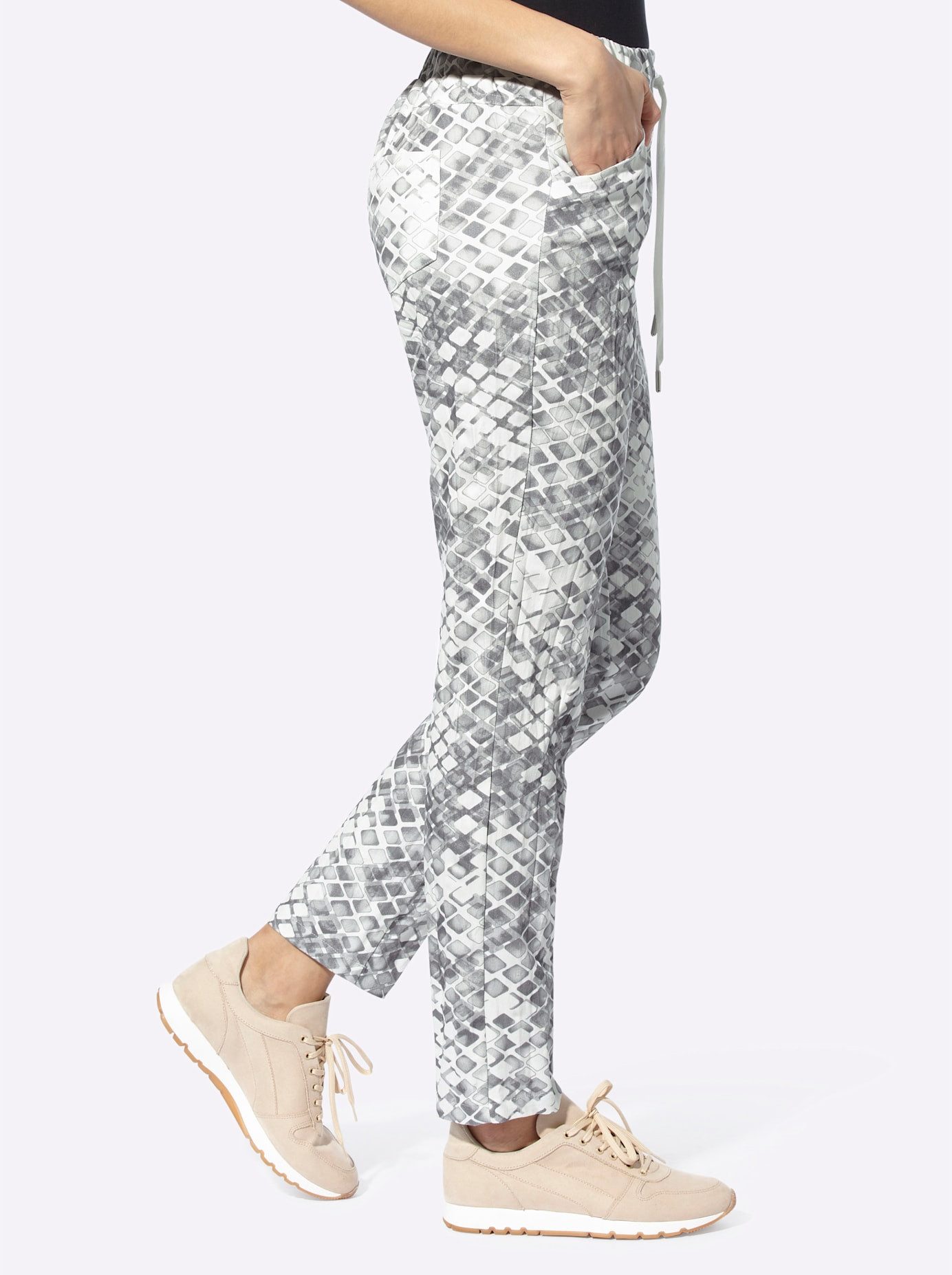 heine Geweven broek