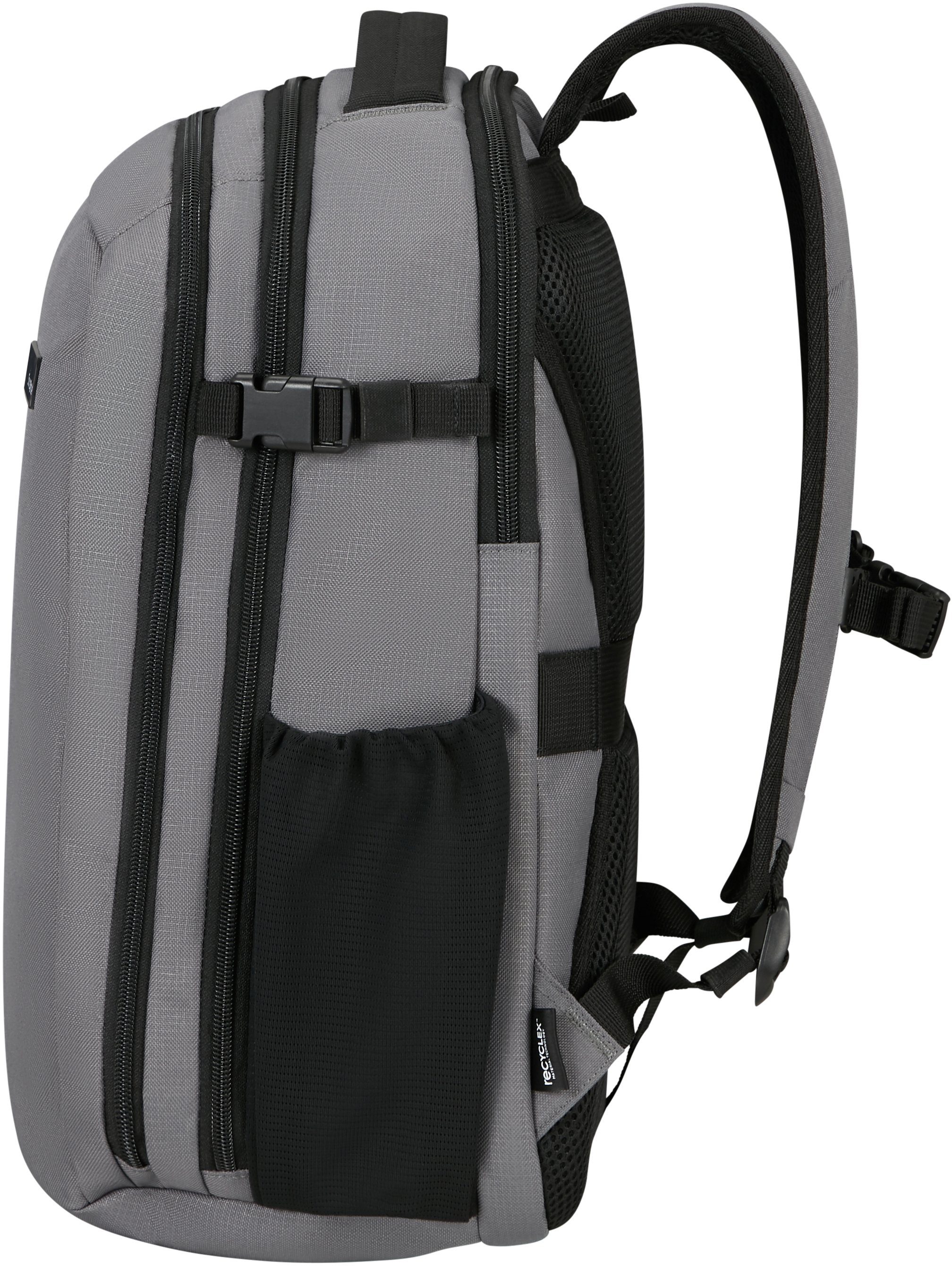 Samsonite Laptoprugzak ROADER Werkrugzak gerecycled materiaal tablet en 15,6-inch laptopvak