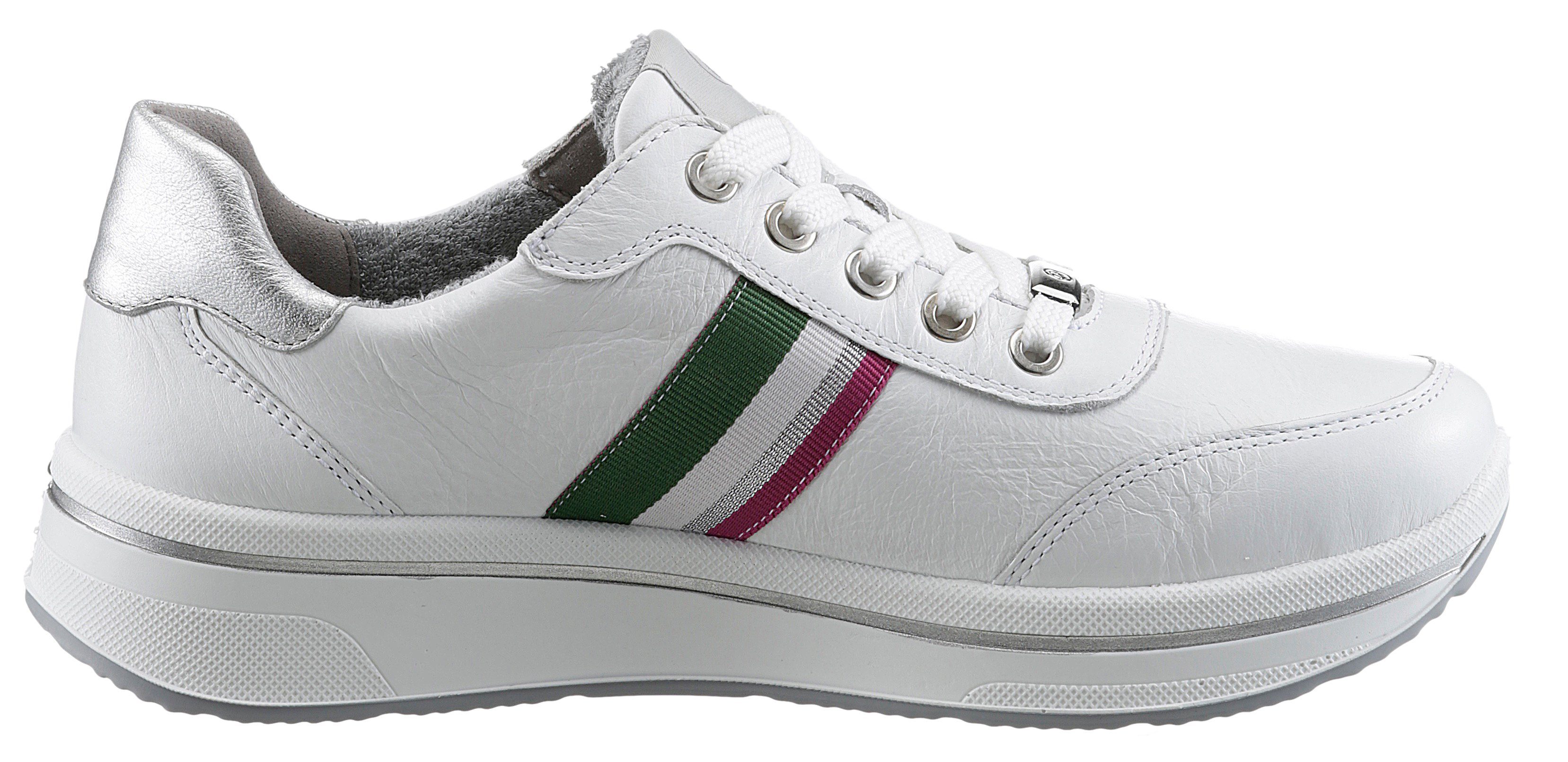Ara Sneakers Sapporo in comfortbreedte h = zeer breed, vrijetijdsschoen, lage schoen, veterschoen