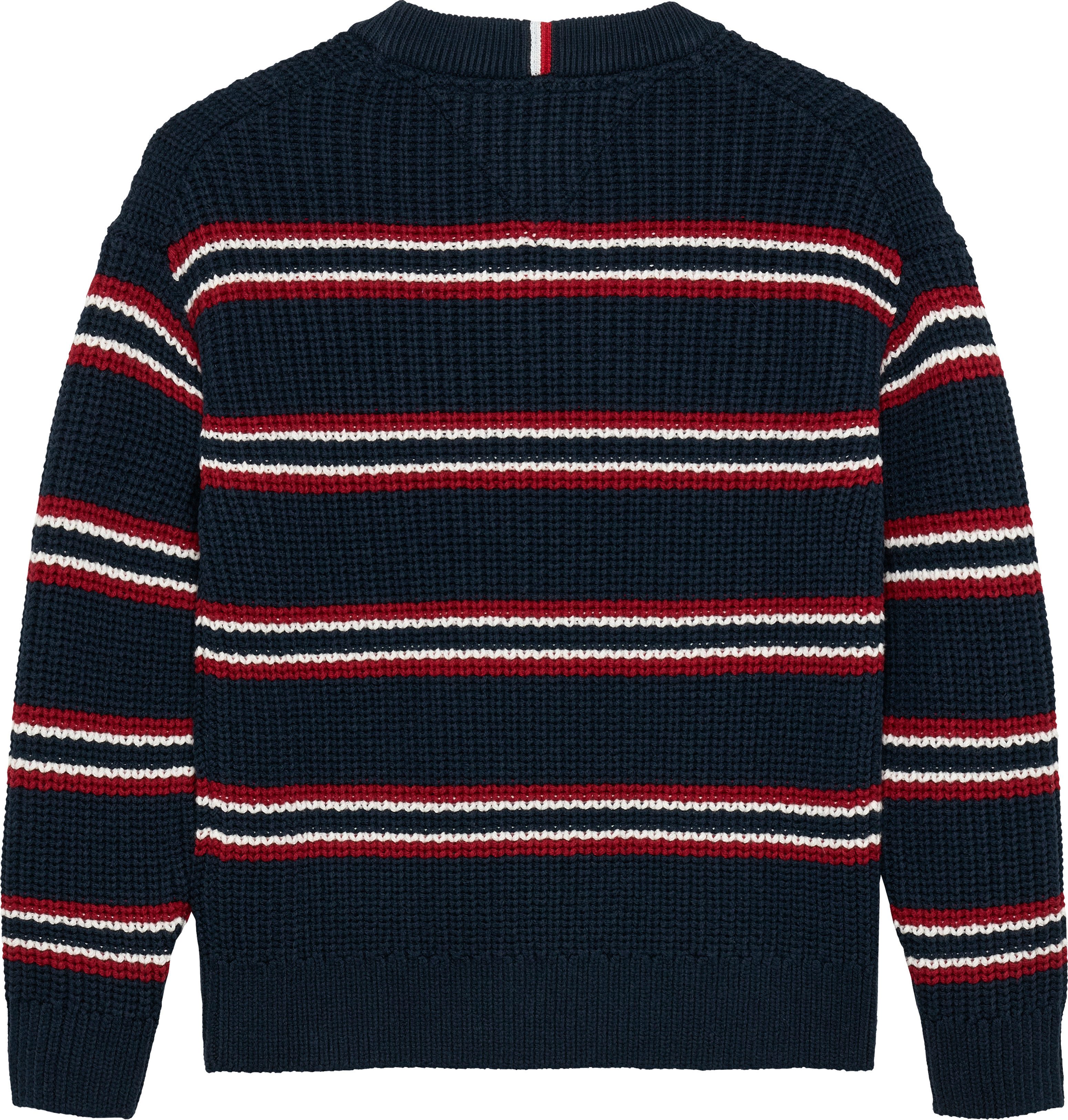 Tommy Hilfiger Gebreide trui HALF CARDIGAN C-NECK SWEATER