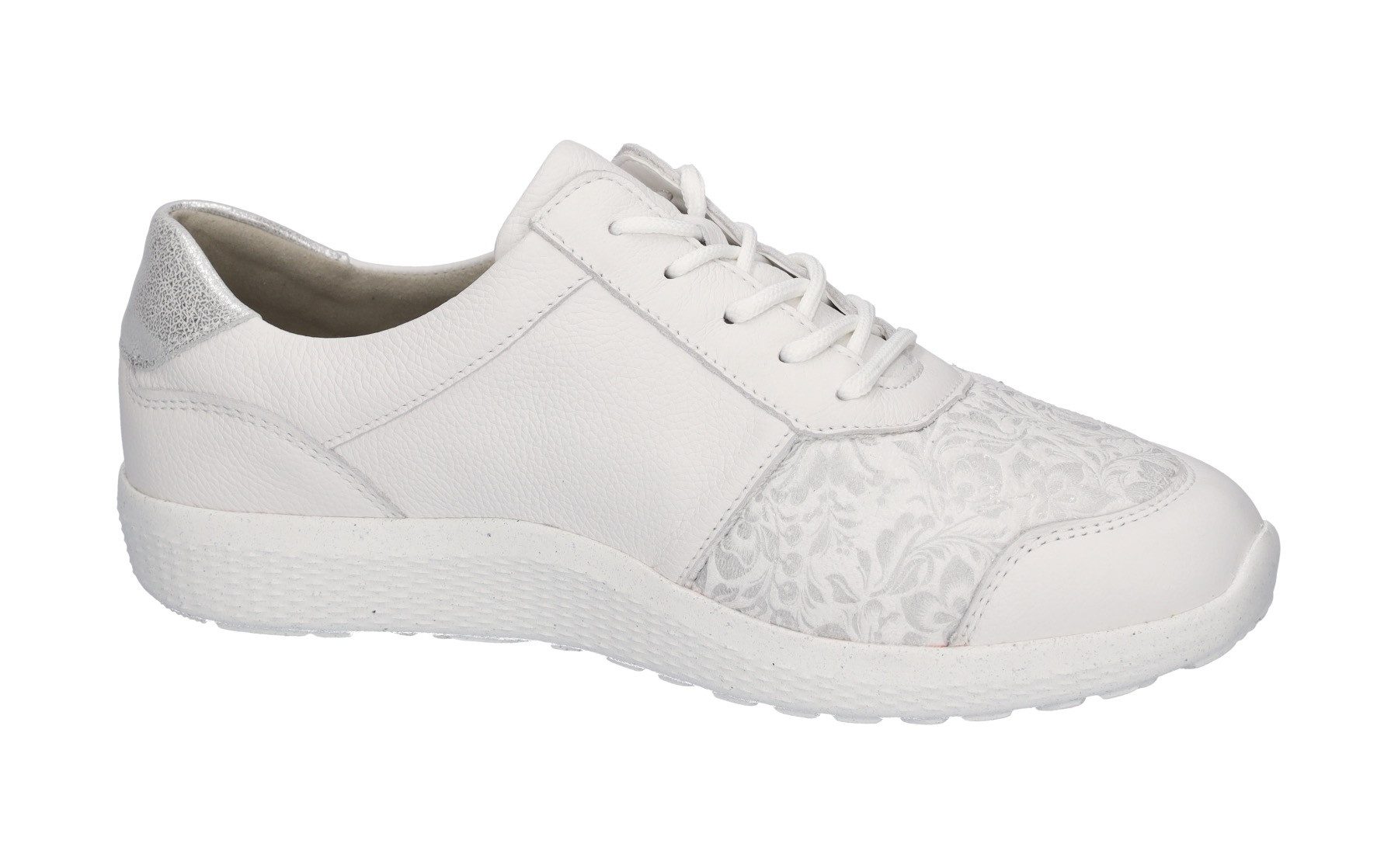 Waldläufer Sneakers met sleehak K-Ira , lage schoen, comfortabele schoen, comfortabele breedte k voor de stevige voet