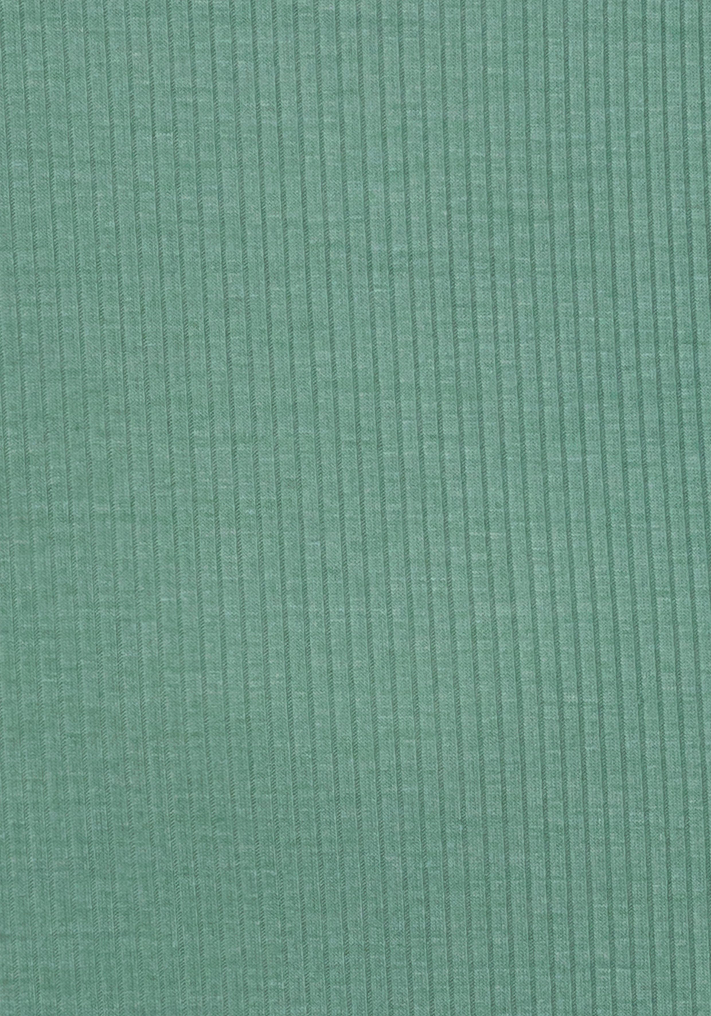 Lascana Nachthemd geribd materiaal met tanktopbandjes