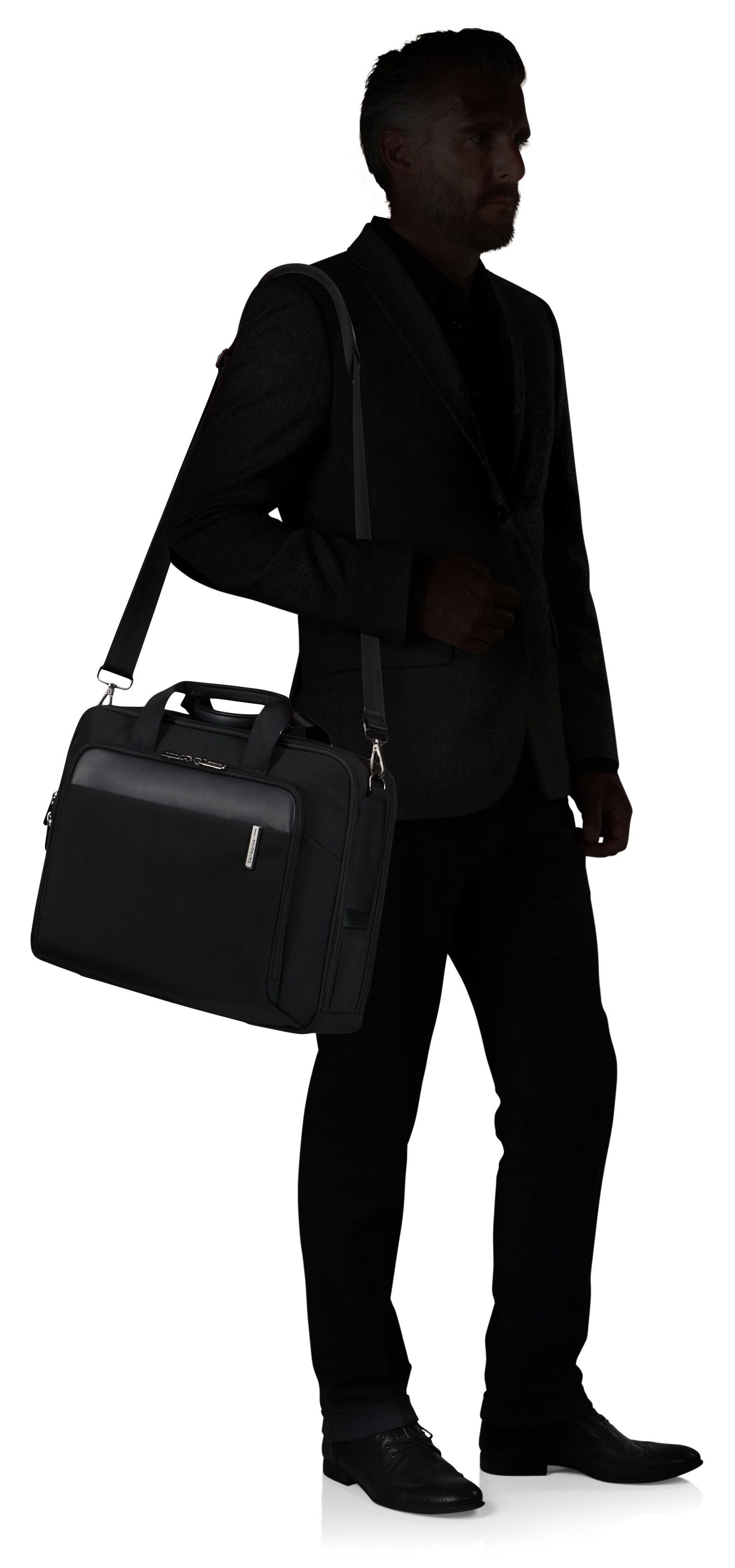 Samsonite Aktetas EVOSIGHT 17,3'' Zakelijke tas trolley bevestigingssysteem