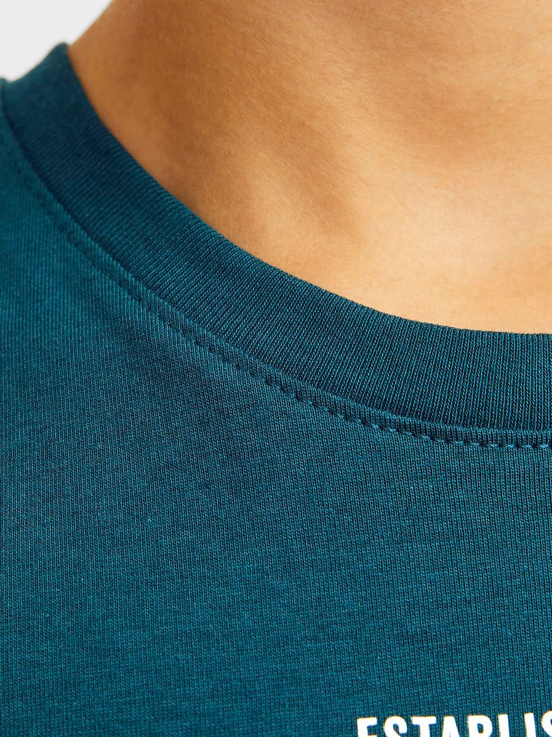 Jack & Jones Junior Shirt met ronde hals JJELOGO TEE SS O-NECK 2 COL S NOOS JNR