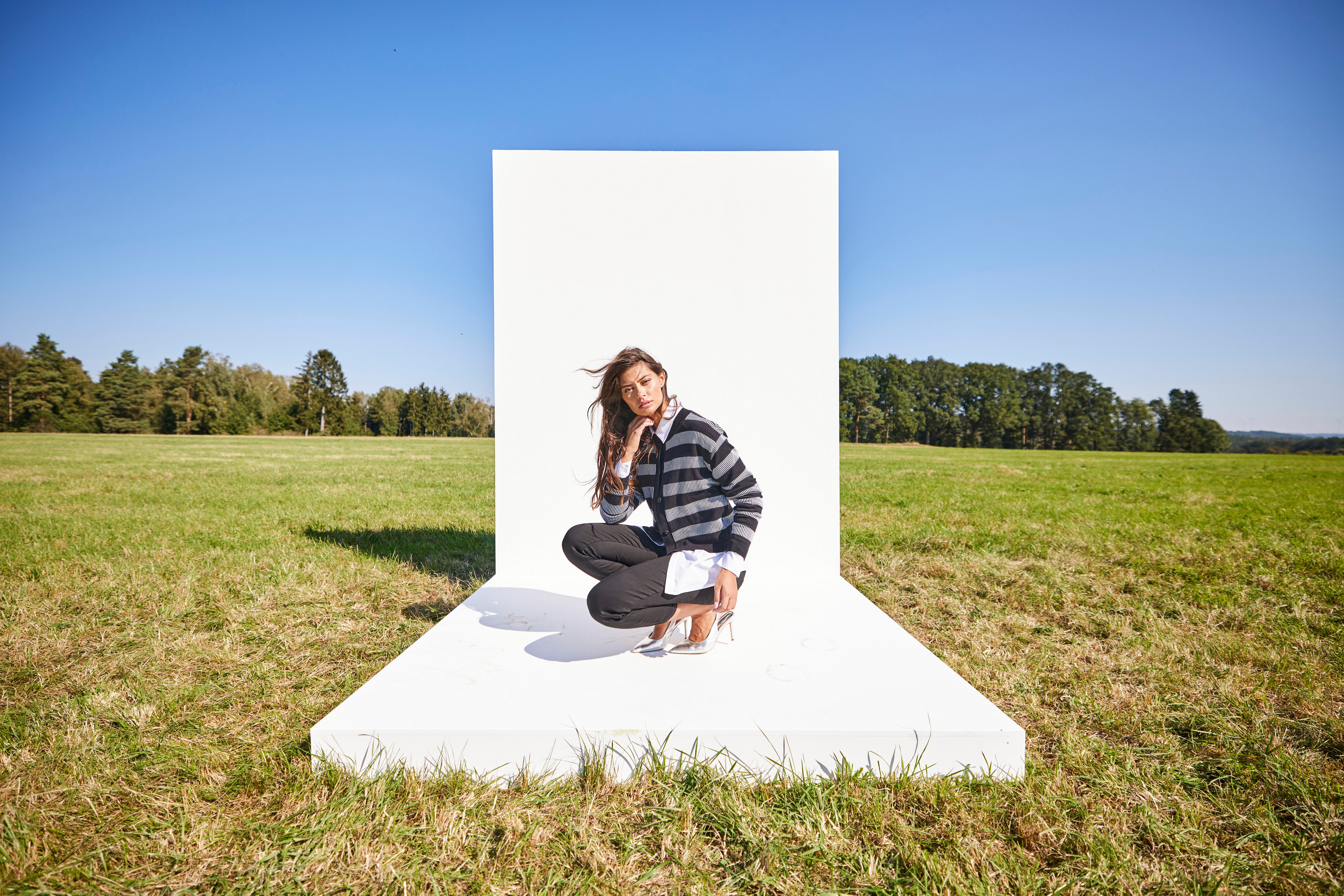 Aniston SELECTED Overhemdblouse met uitzonderlijke oversized snit