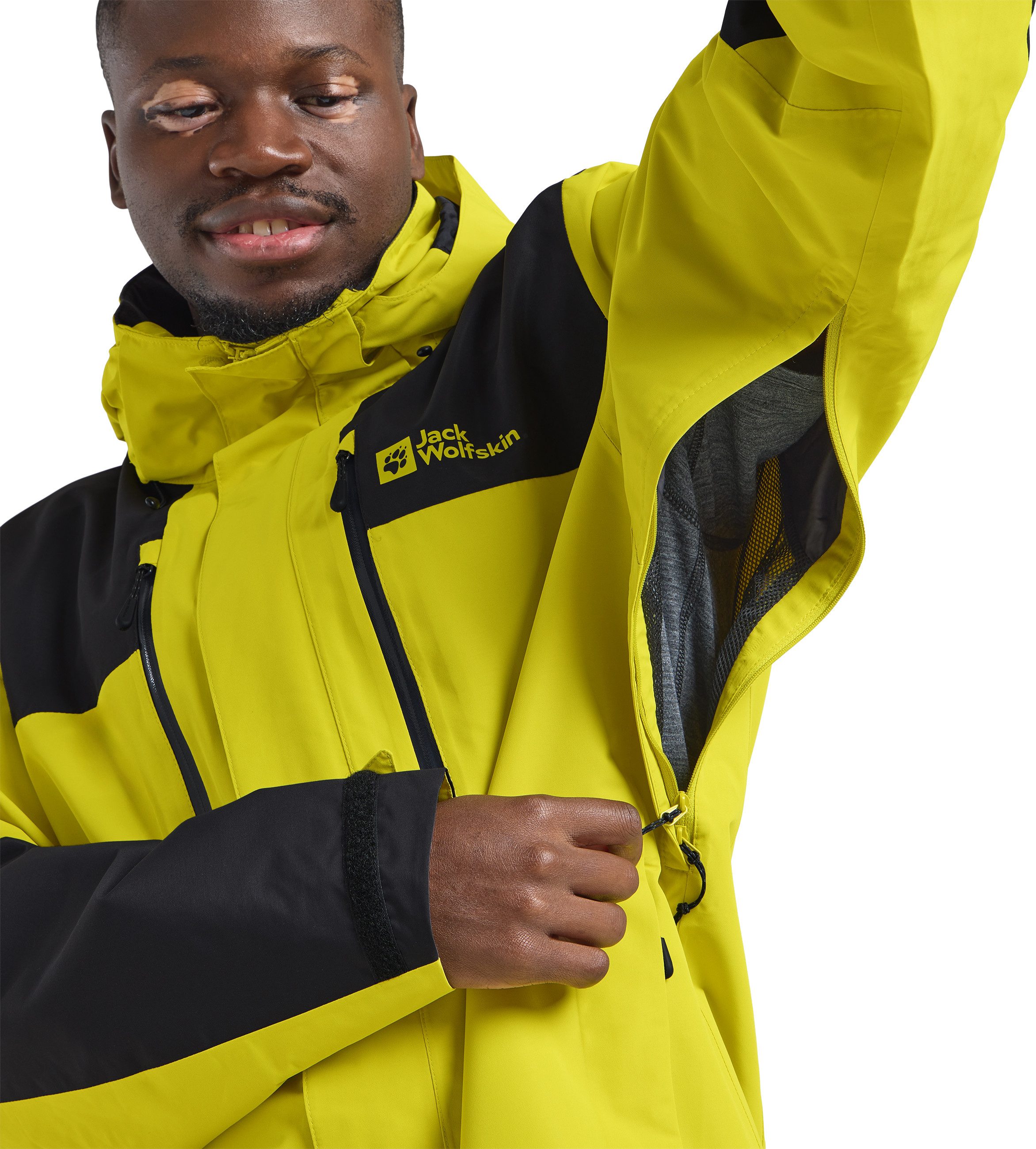 Jack Wolfskin Functioneel jack JASPER 2L JKT M waterdicht, winddicht & ademend
