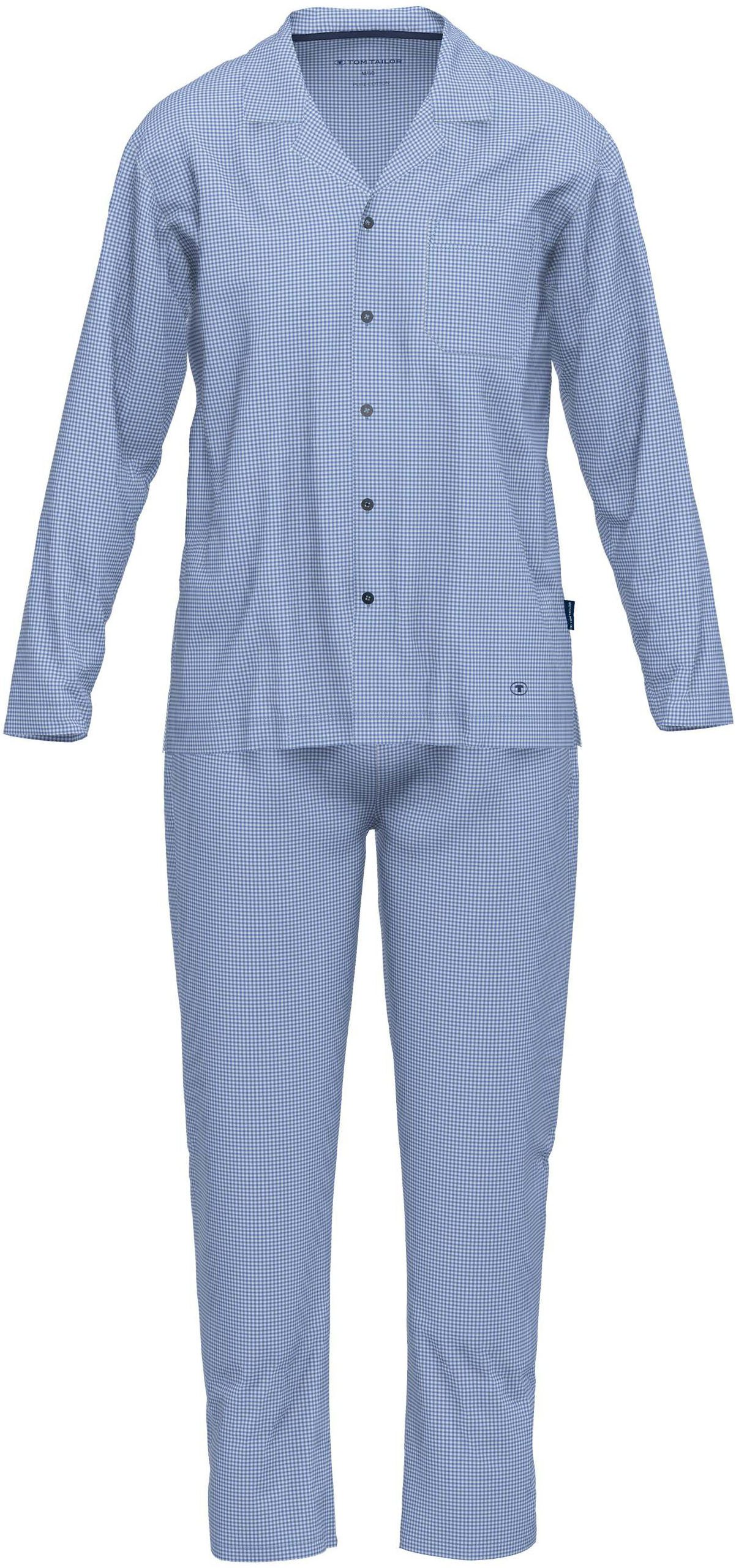 Tom Tailor Pyjama met doorlopende knoopsluiting (2-delig)