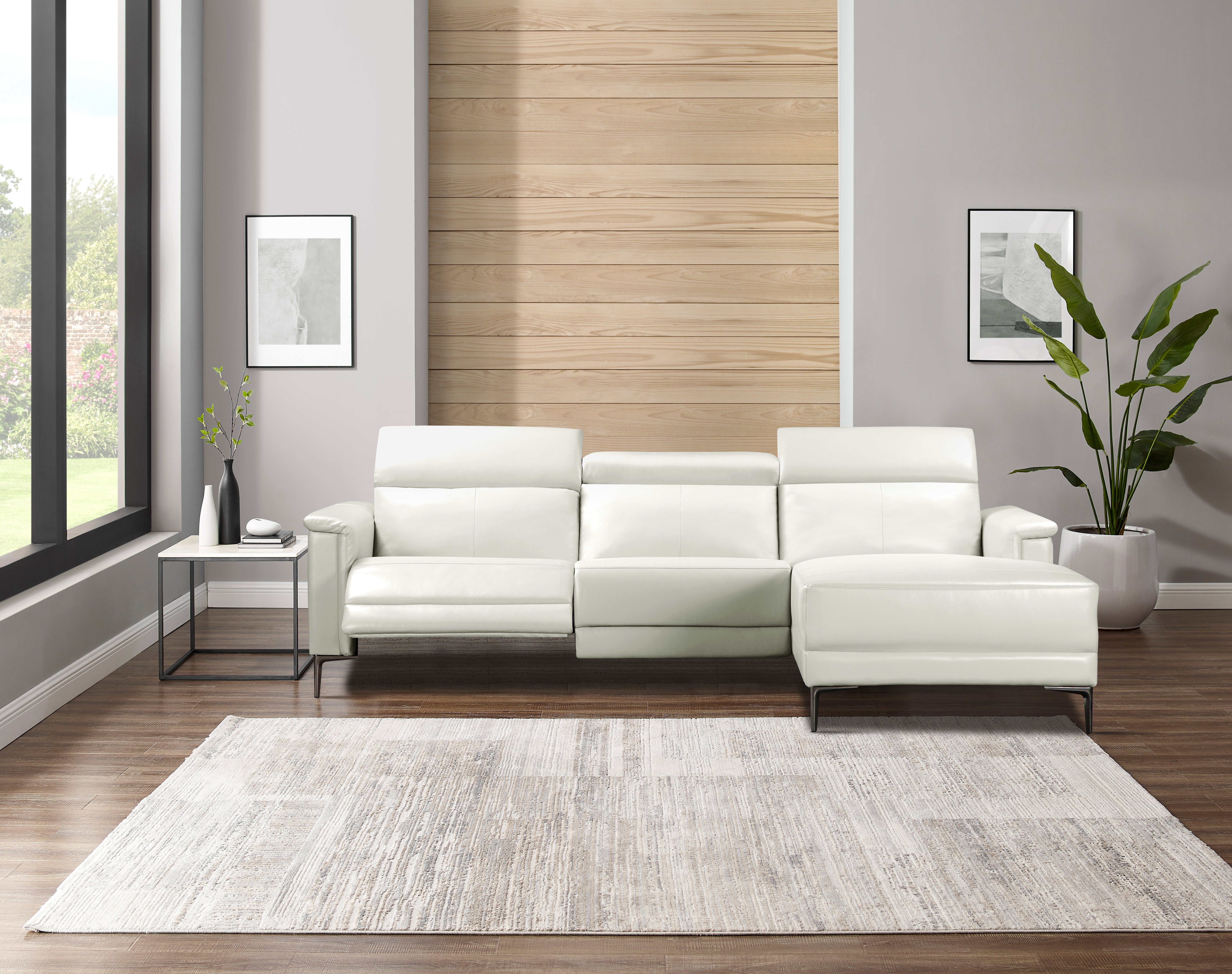 Home affaire Hoekbank Lund, L-vorm, 261 cm, handmatige of elektrische relaxfunctie (met USB-A)