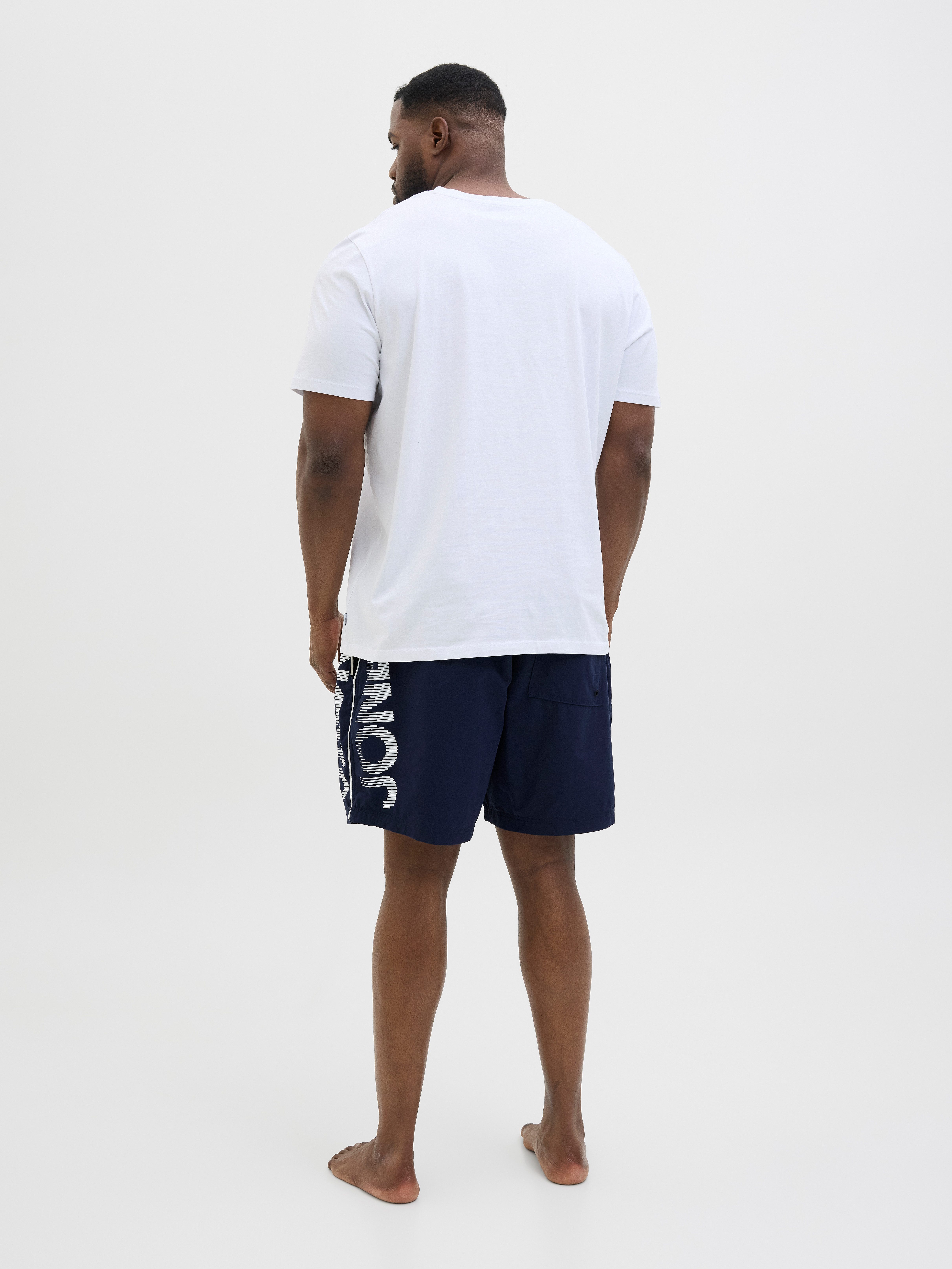 Jack & Jones PlusSize Zwemshort JPSTMAUI JJSWIM SPLICE LOGO AKM SN PLS