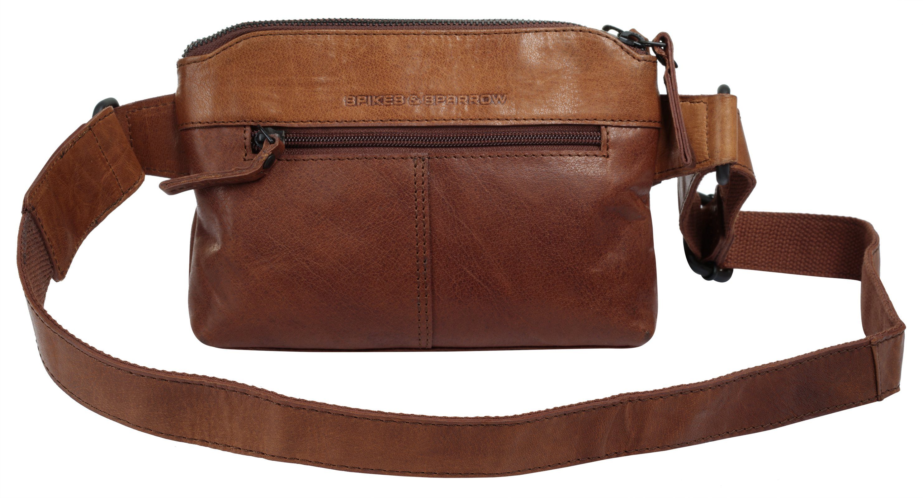 Spikes & Sparrow Heuptasje echt leder