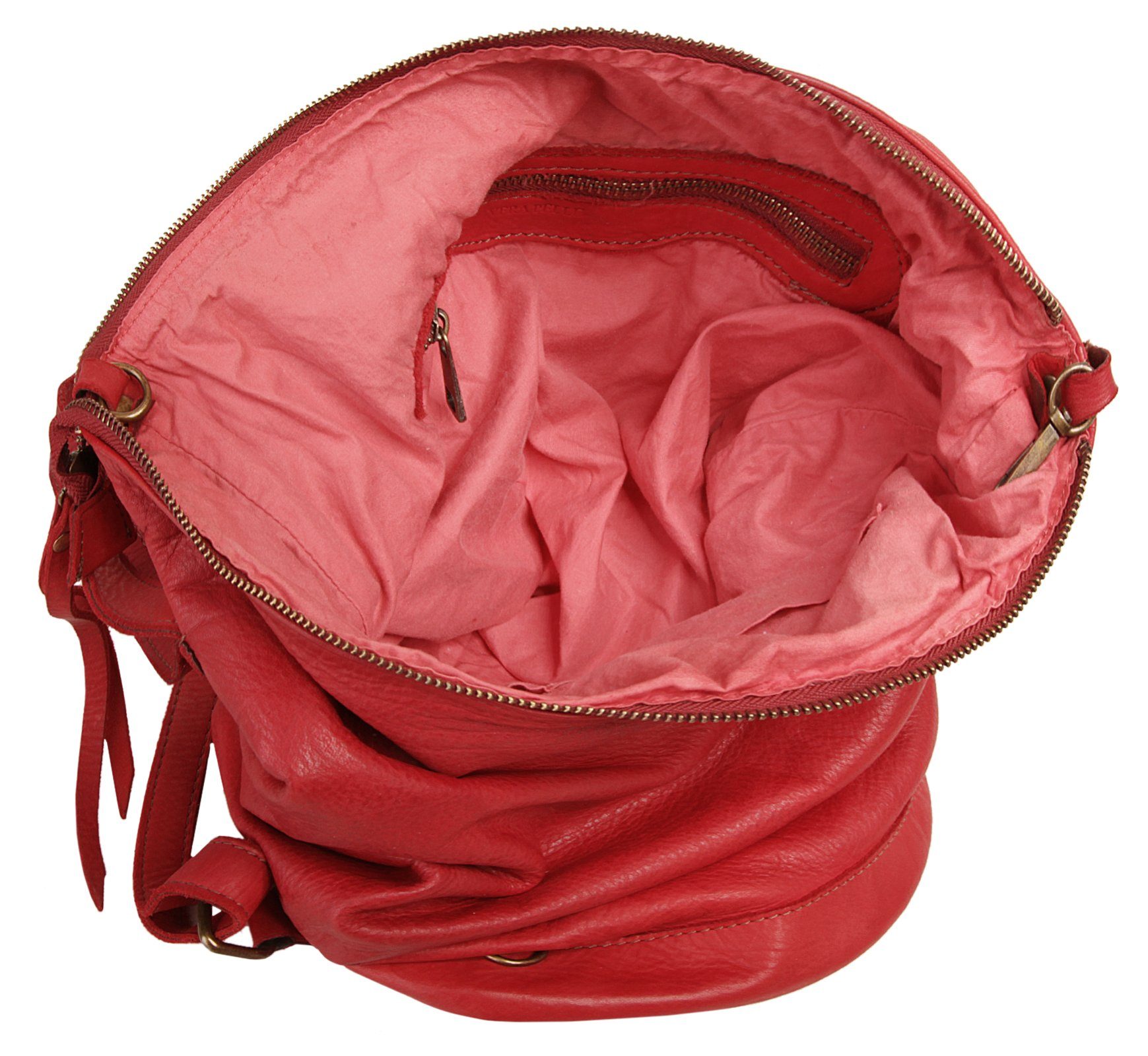 Samantha Look Rugzak echt leer, made in italy