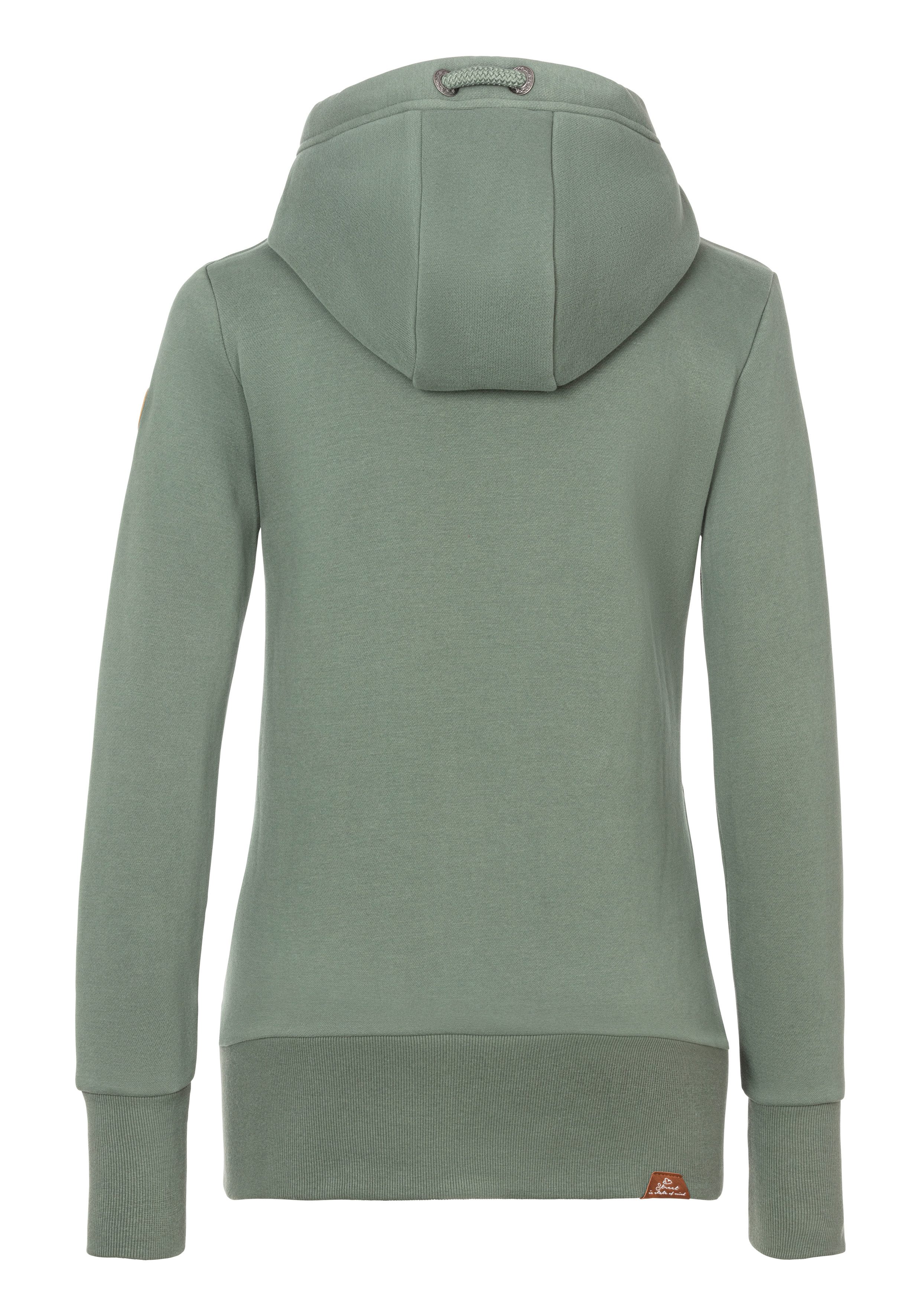 Ragwear Sweatvest NESKA ZIP O met extra brede boorden