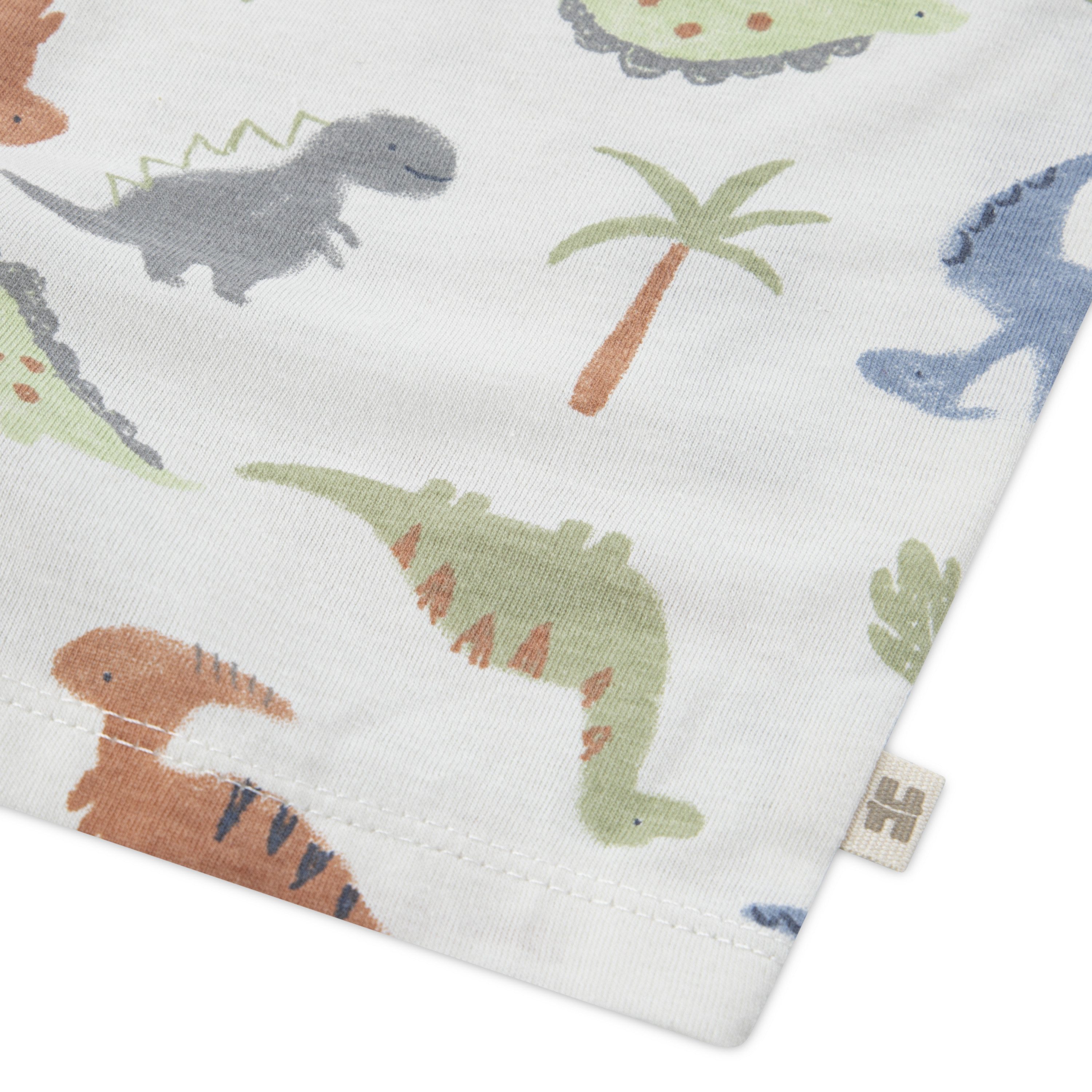 Starterset met dinosaurierprint (set, 2-delig)