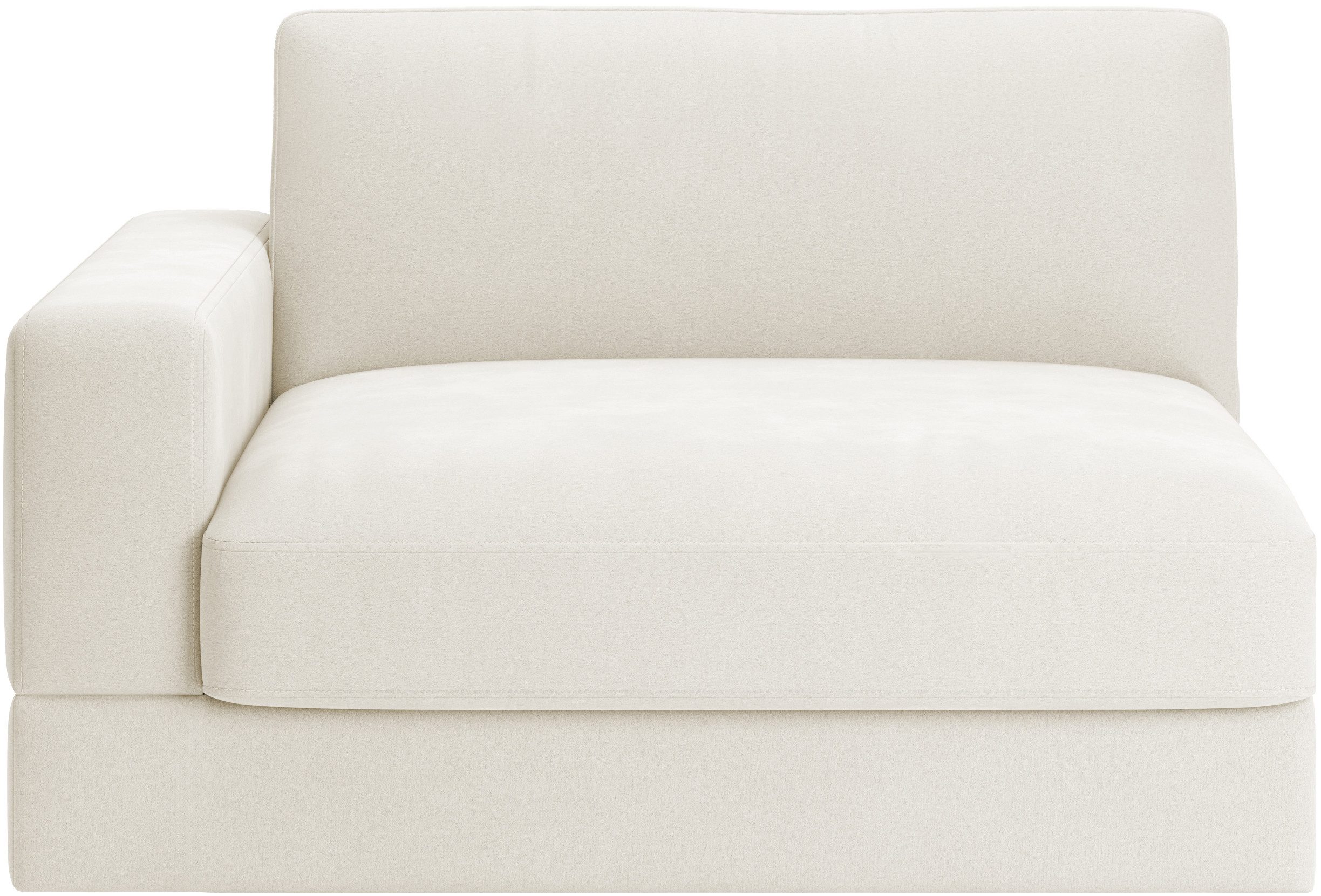RAUM.ID 1,5-zits Innovid Modern modulair bekledingsprogramma xxl fauteuils maat Luxe-microvezel ALTARA NUBUCK beige