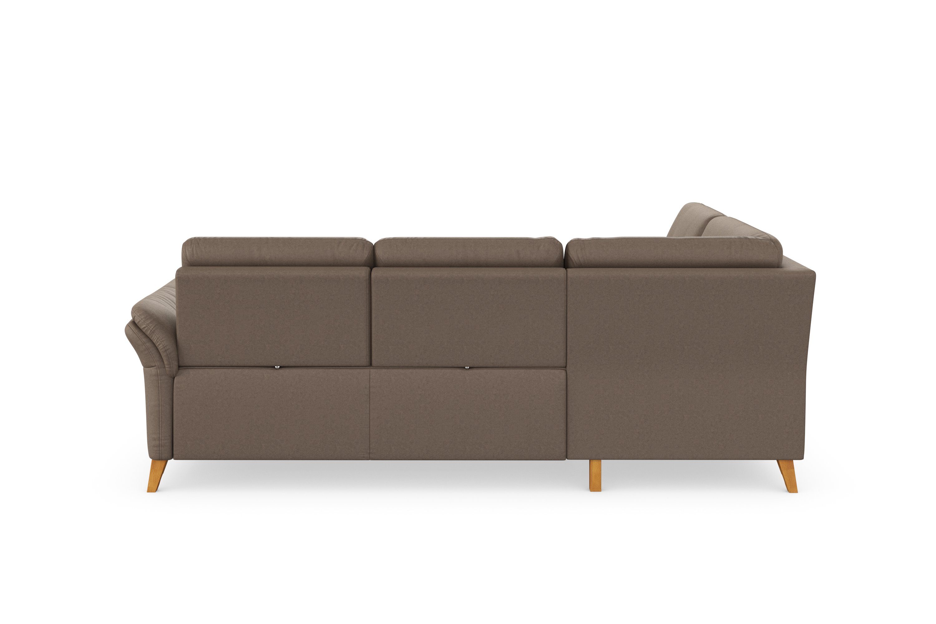 sit&more Hoekbank Göteborg inclusief zitdiepteverstelling, optioneel met bedfunctie & bedlade