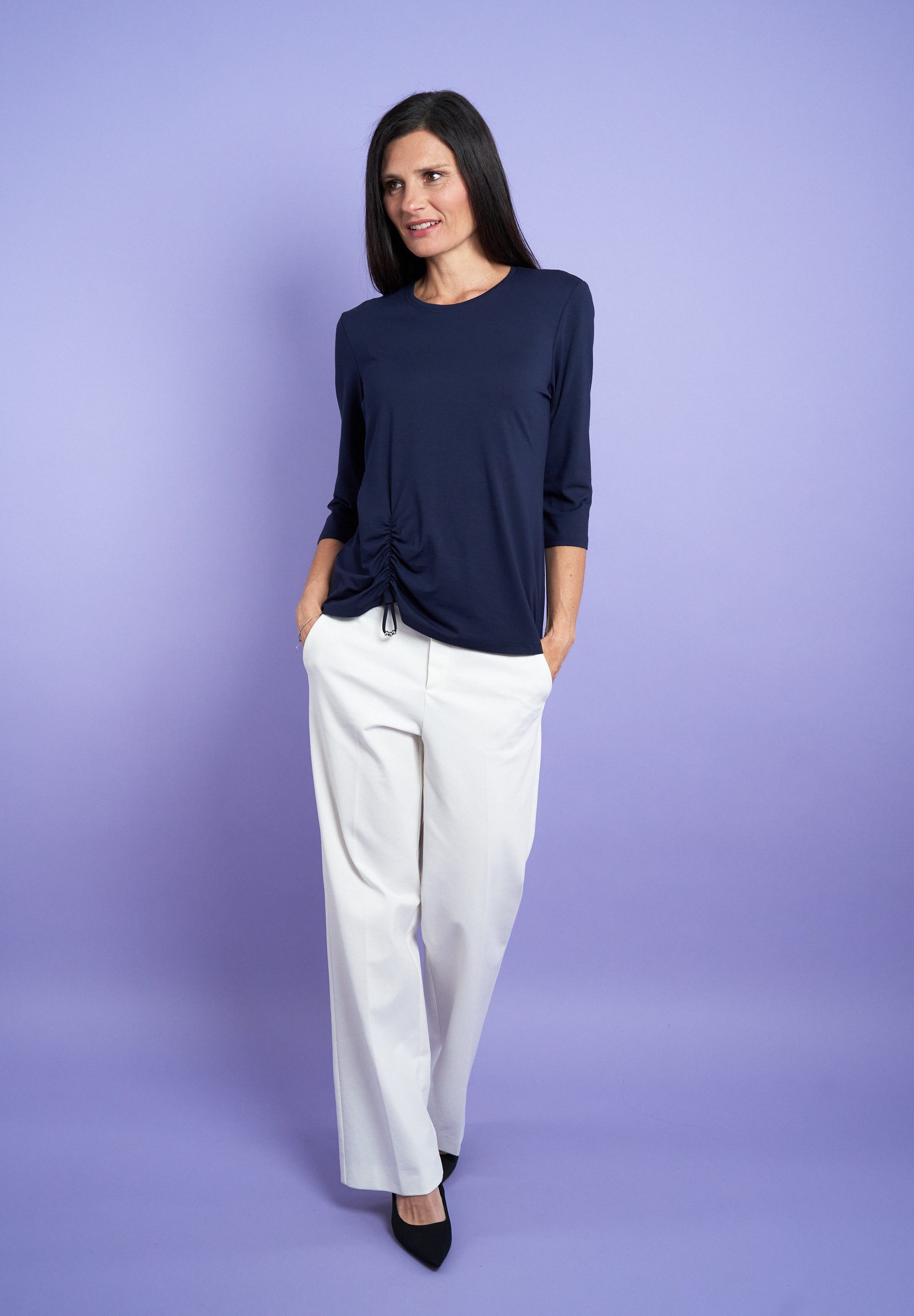 Seidel Moden Shirt met 3/4 mouwen Made in Germany