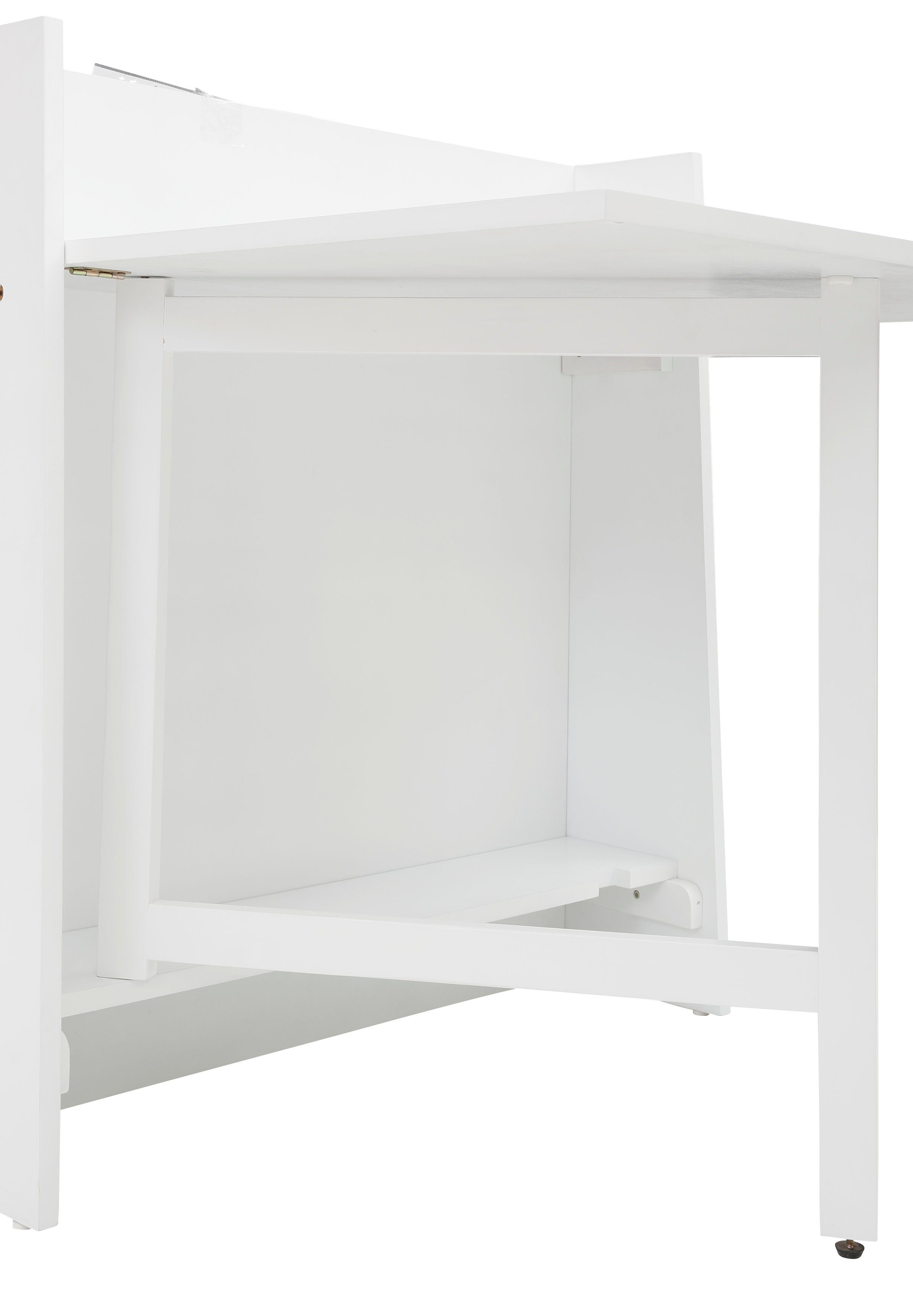 Home affaire Klaptafel Dinant in rustieke stijl gehouden, ruimtebesparend, inklapbaar, breedte 84 cm