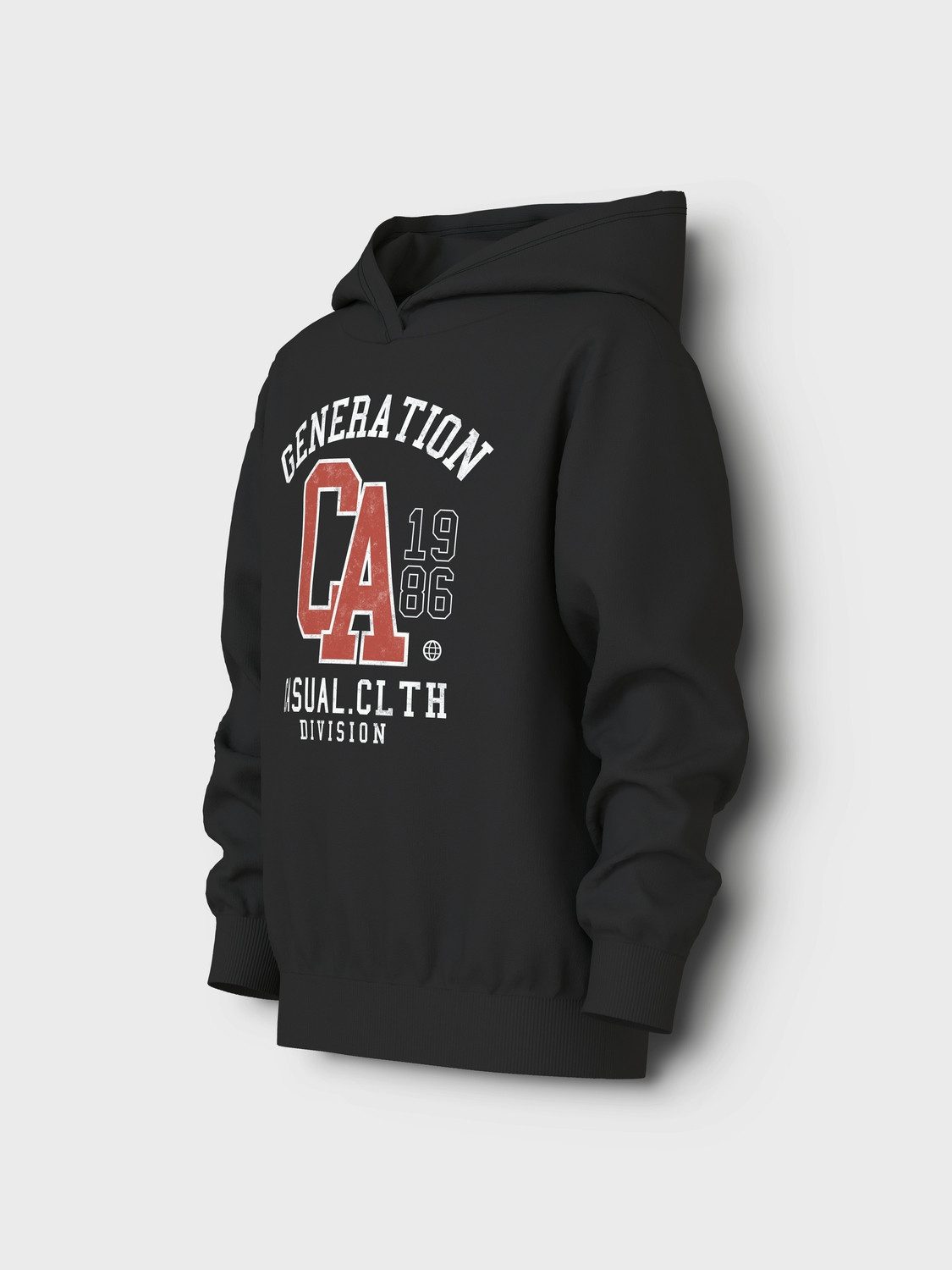 Name It Hoodie NKMVUGO LS NREG SWEAT WH BRU