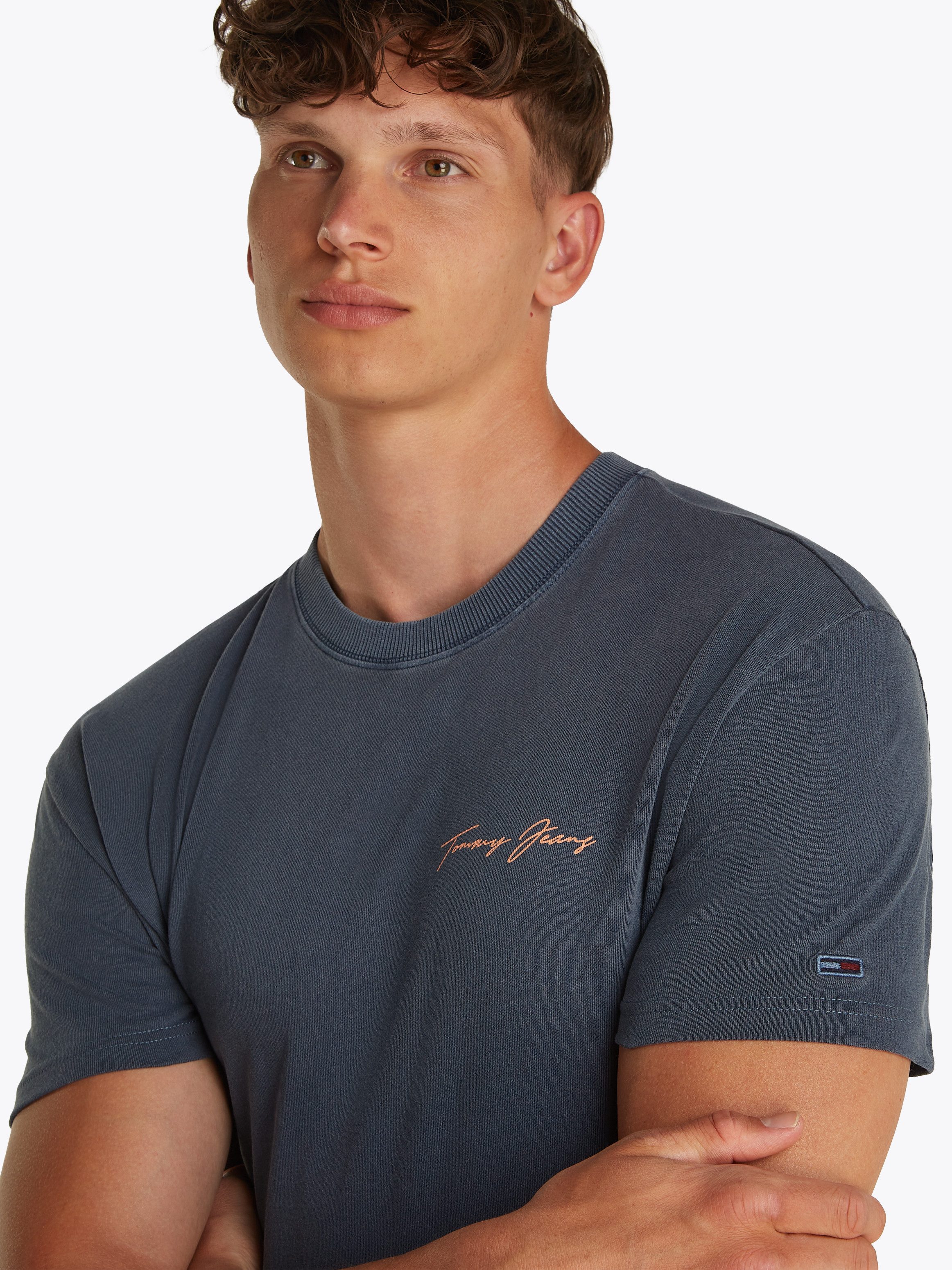 TOMMY JEANS T-shirt TJM REG SIG SAILING SS TEE EXT