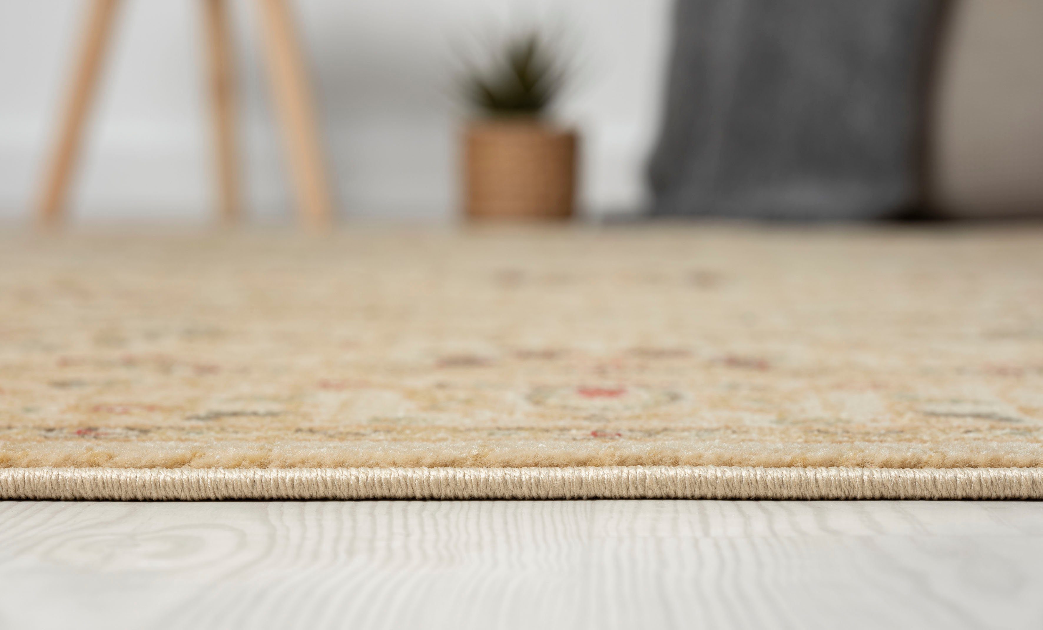 Myflair Möbel & Accessoires Vloerkleed Maryam 2 Kortpolig, oosters uiterlijk, edele glans, met franjes, bijzonder zacht